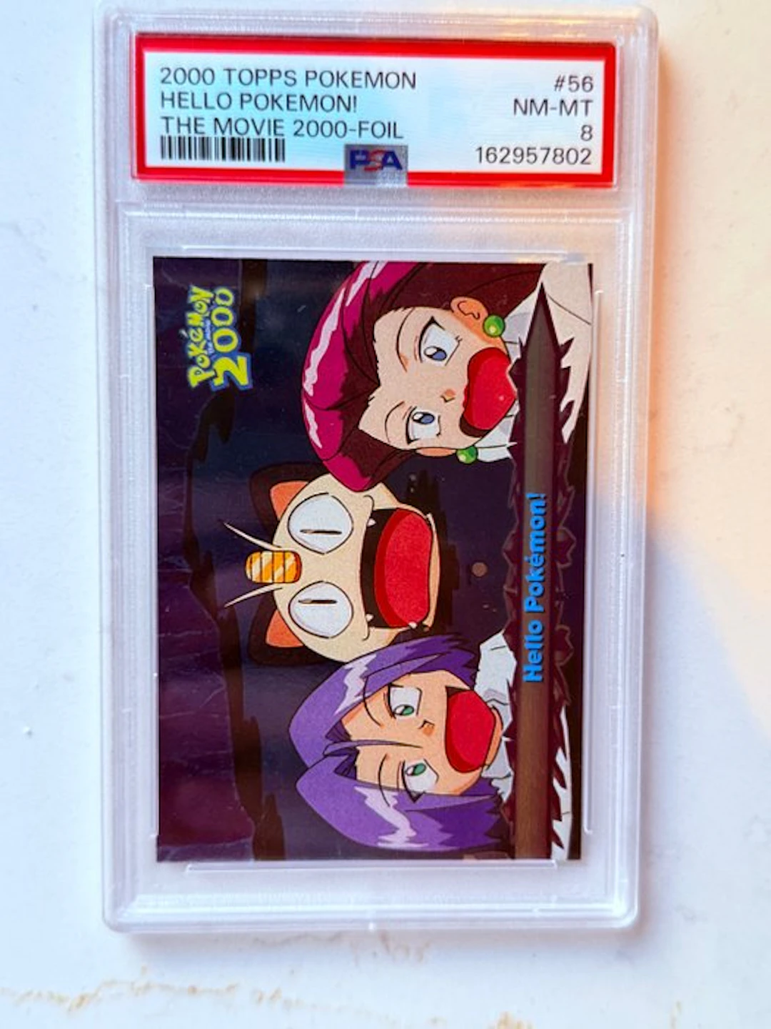Pokémon - 1 Graded card 56 Foil - PSA 8 - Various sets