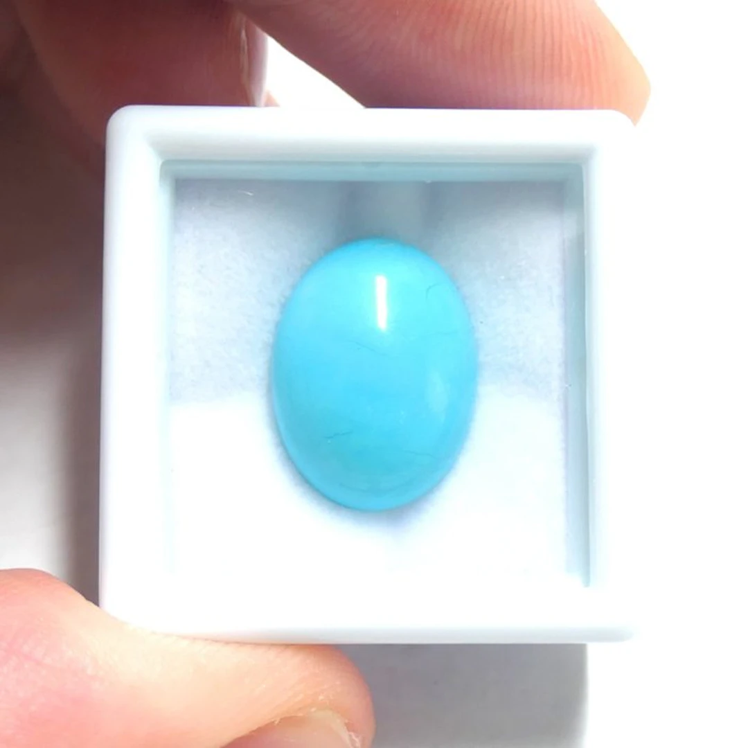 Magnificent Arizona turquoise, 100% natural. Cabochon- 1.39 g
