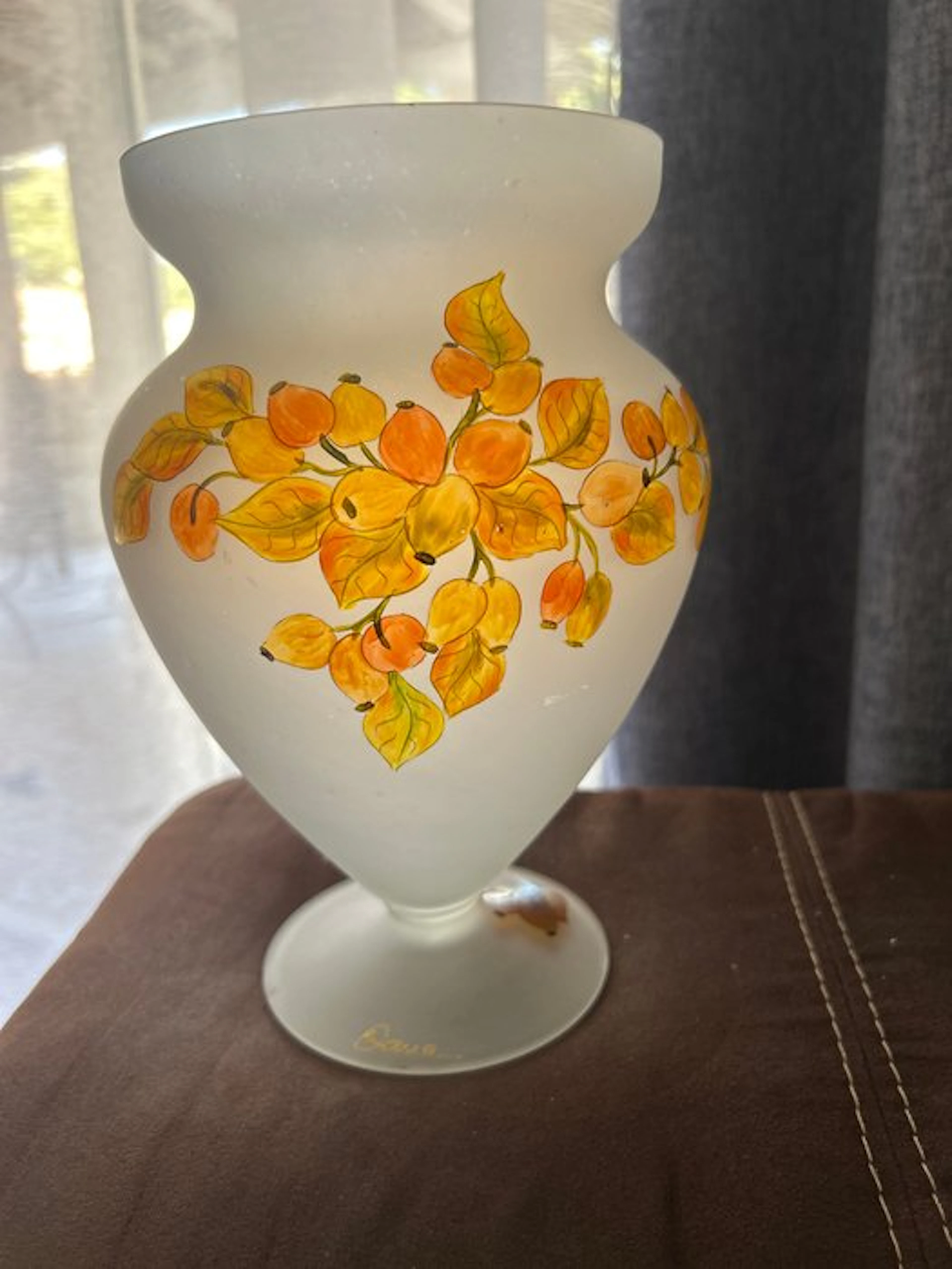 Baluster vase - Glass - Art Nouveau 23CM