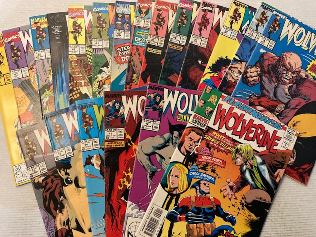 Wolverine (1988) 20 comics in range # -1 to 50! - No...