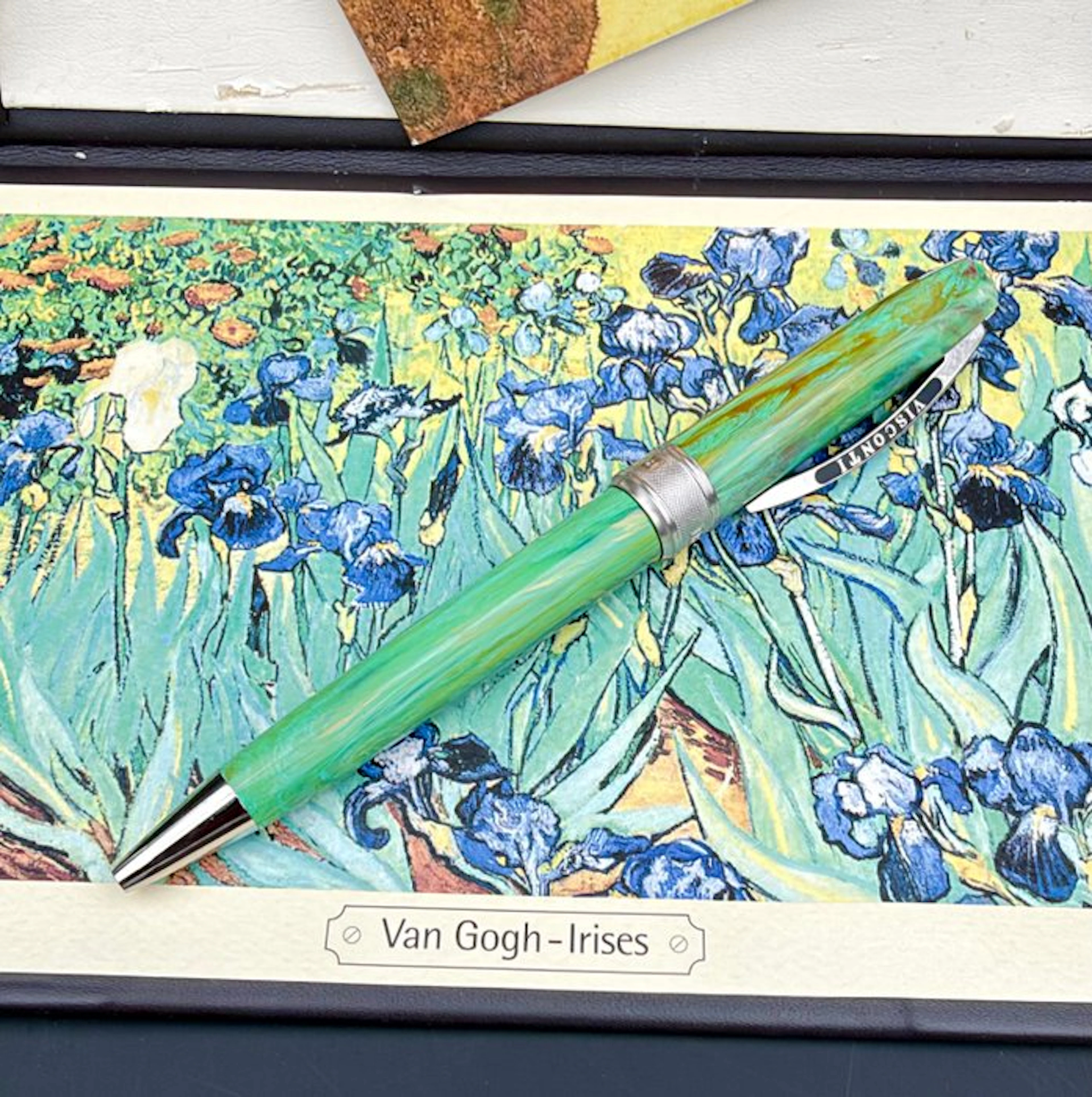 Visconti - Van Gogh Irises - Ballpoint pen