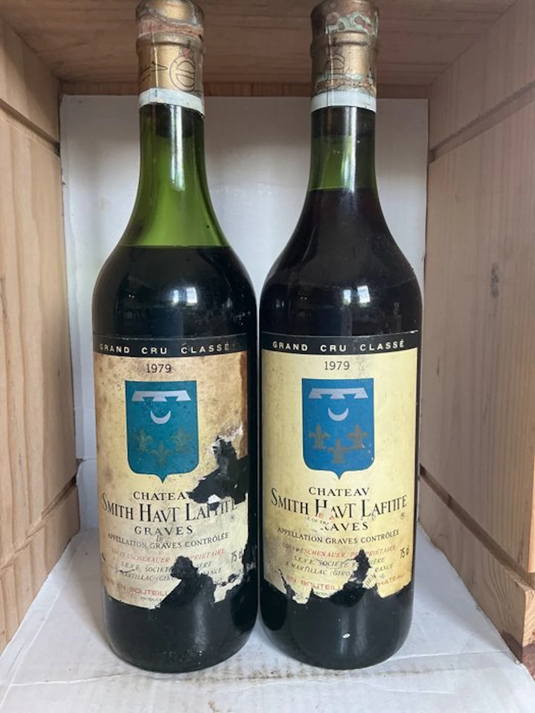 1979 Château Smith Haut Lafitte - Graves Grand Cru Classé - 2 Bottle (0.75L)