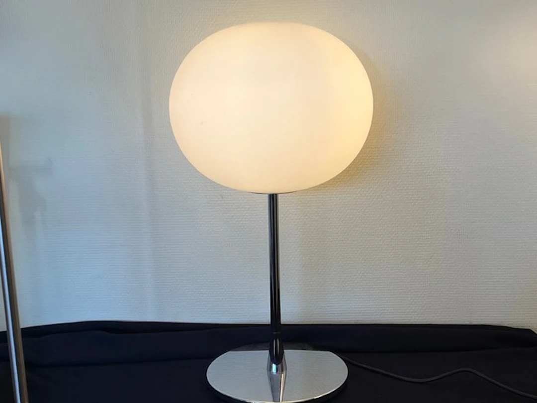 Flos - Jasper Morrison - Lamp - FLOS Glo Ball - nickel and glass