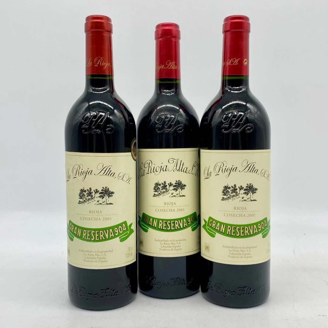 2001 La Rioja Alta, Gran Reserva 904 - Rioja Gran Reserva - 3 Bottles (0.75L)