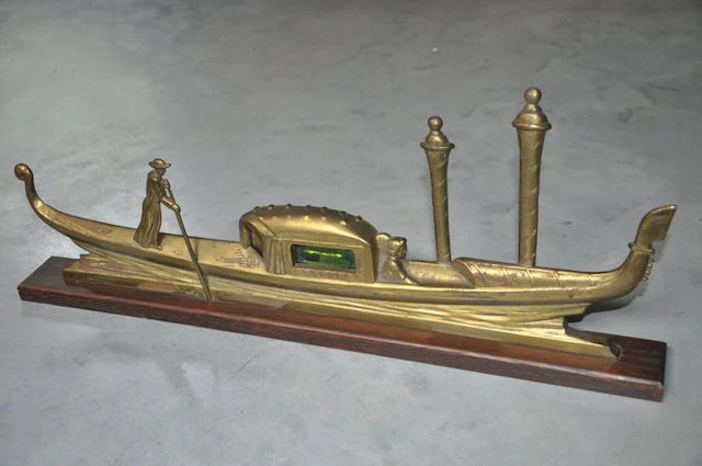 Decorative ornament - Italy - authentic gondola