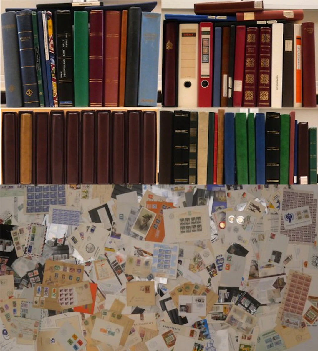 World - Huge WW-Stock in over 60 stockbooks/binders etc...