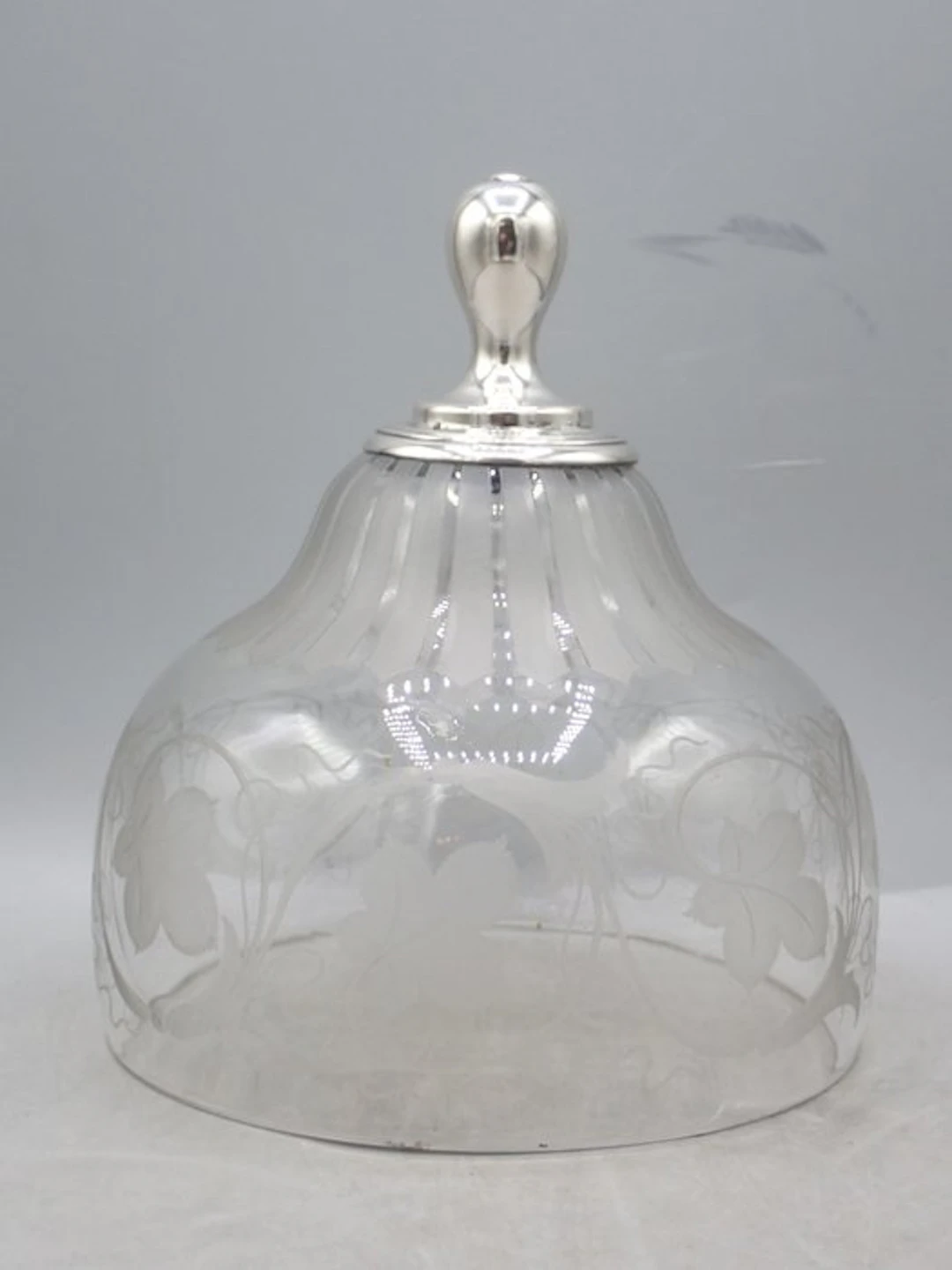 Gerritsen & Van Kempen - Butter dish - .835 silver - Cheese dome