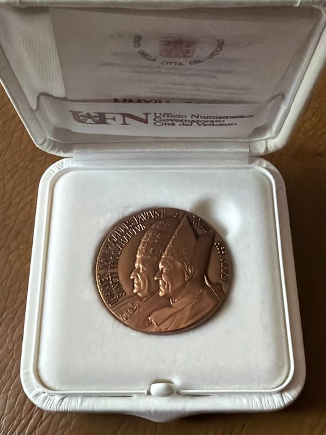 Vatican. Medal 2014 "Canonization of John XXIII and John...