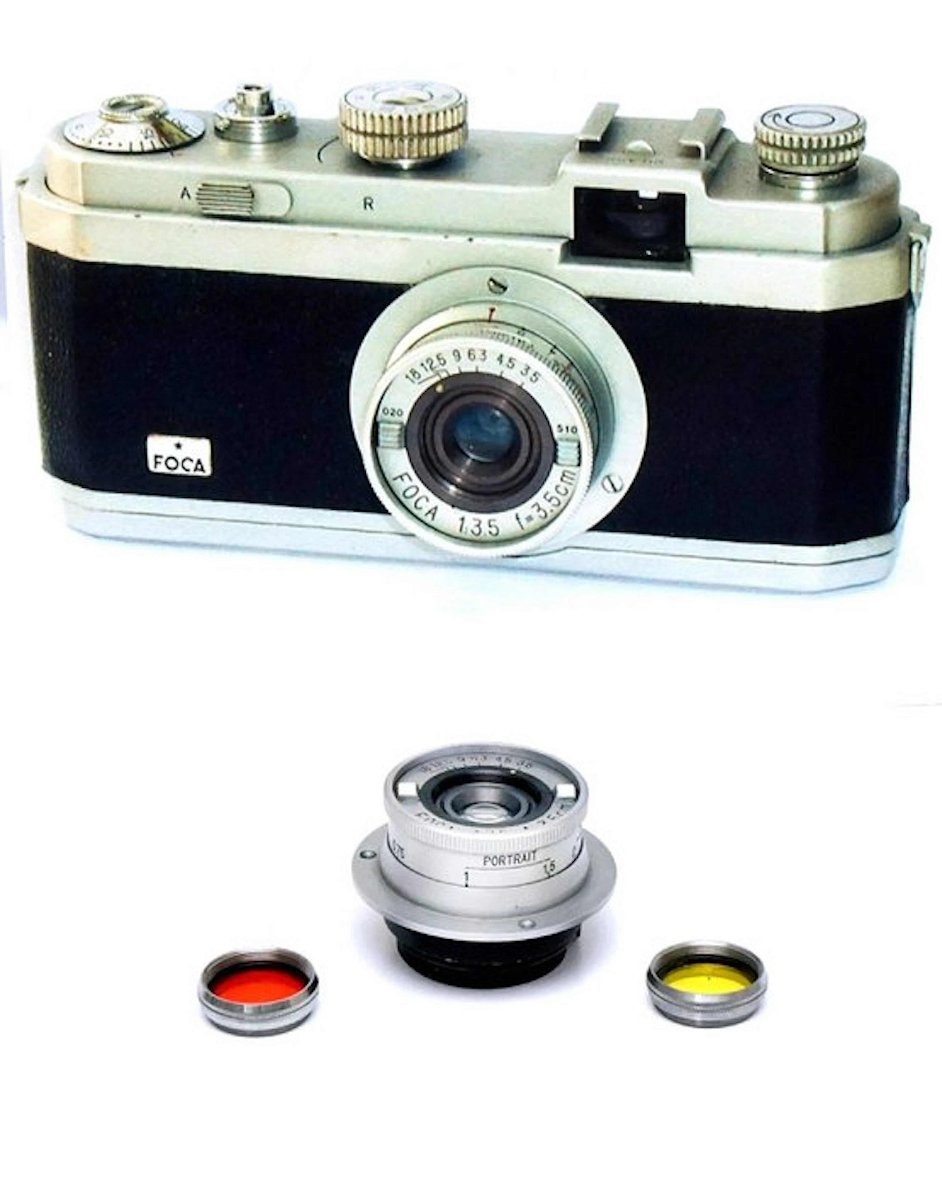Foca Zeldzame Groothoeklens Voor Foca PF1 1946 NO RESERVE...