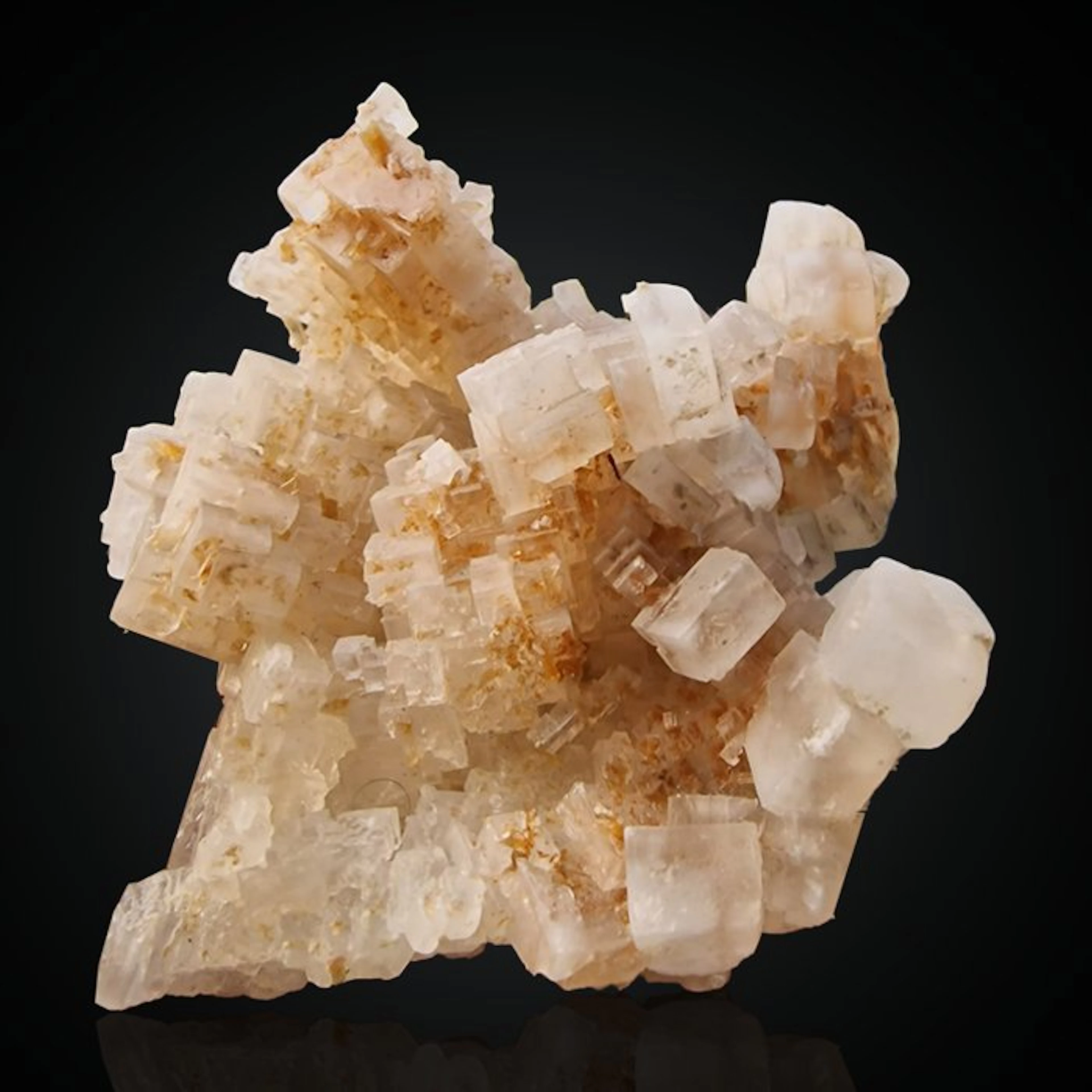 Natural Halite Crystal Cluster – Cubic White Mineral...