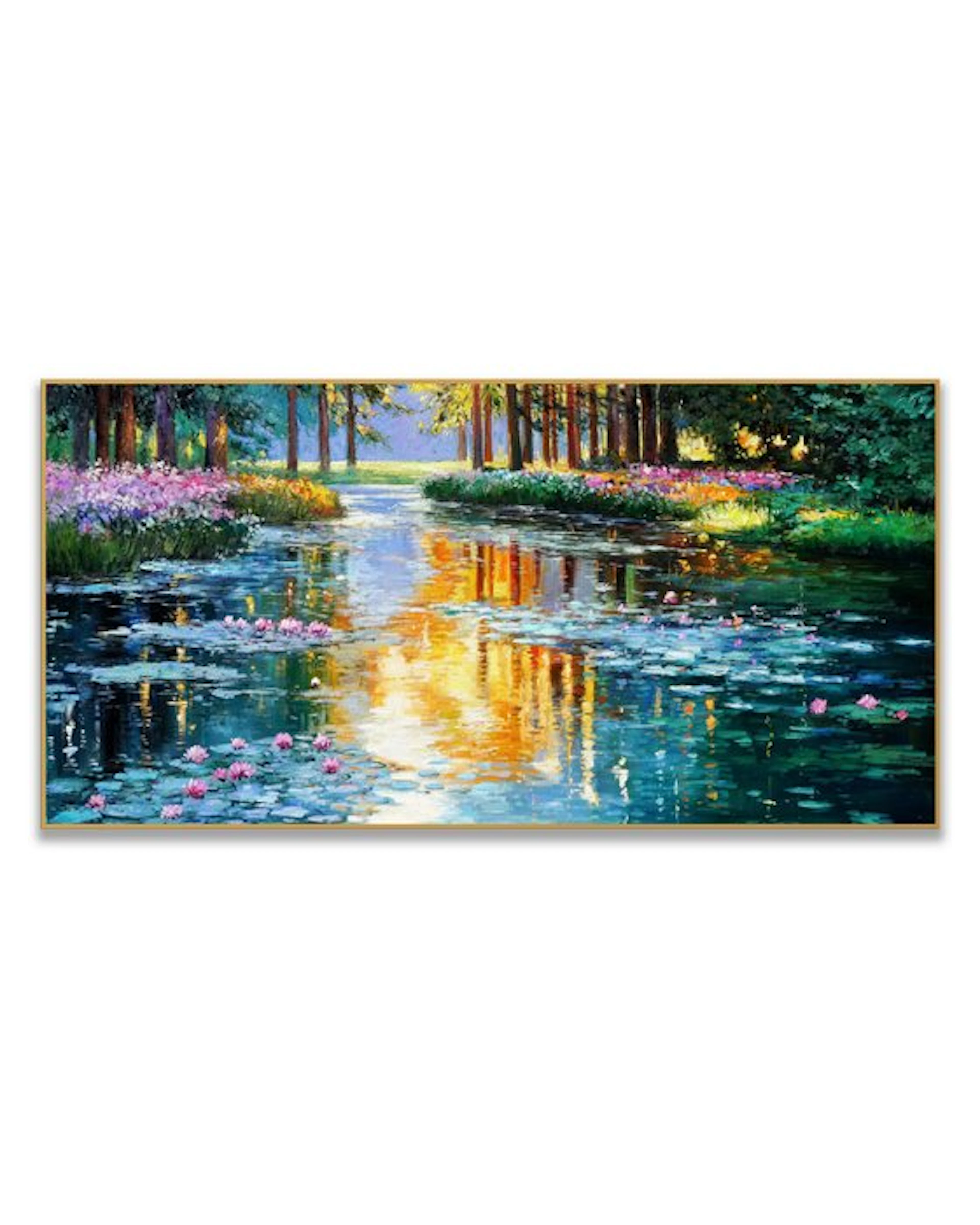 Stefano - Lily Pond at Golden Hour