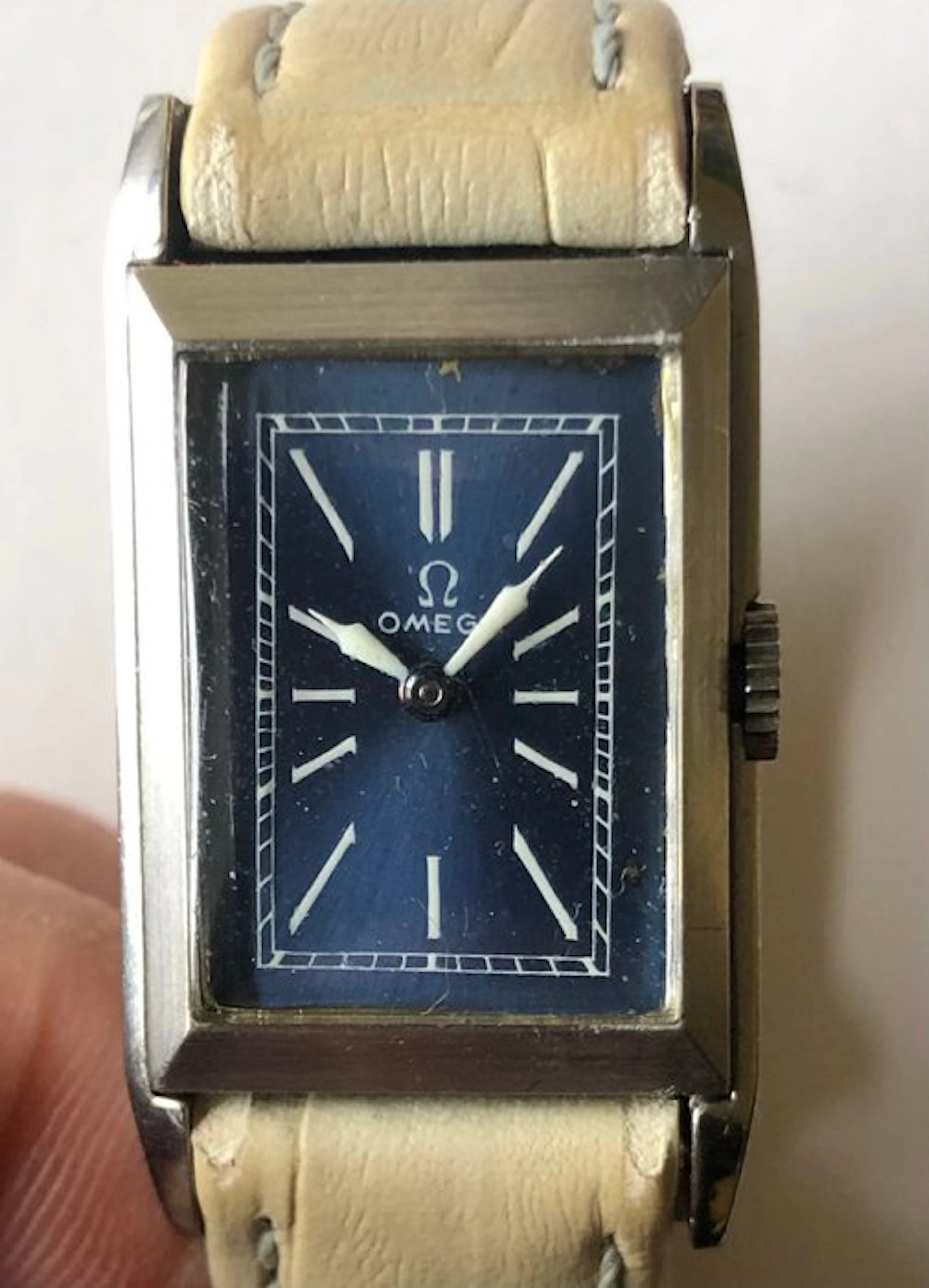Omega - Omega T17 "Calatrava Style" Rectangular - No...