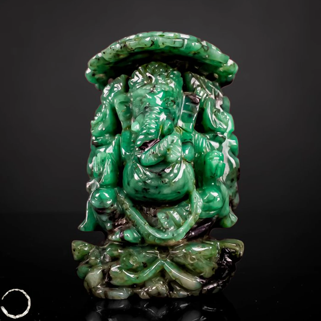 Exclusive Emerald Ganesha – An artistic A masterpiece...