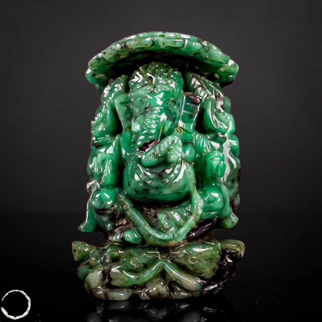 Exclusive Emerald Ganesha – An artistic A masterpiece...