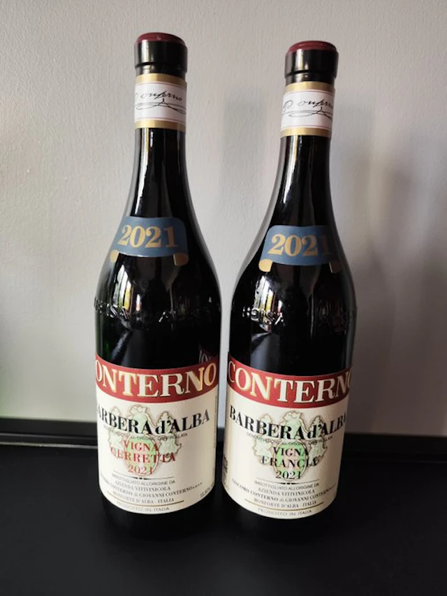 2021 Francia & 2021 Cerretta Barbera d'Alba