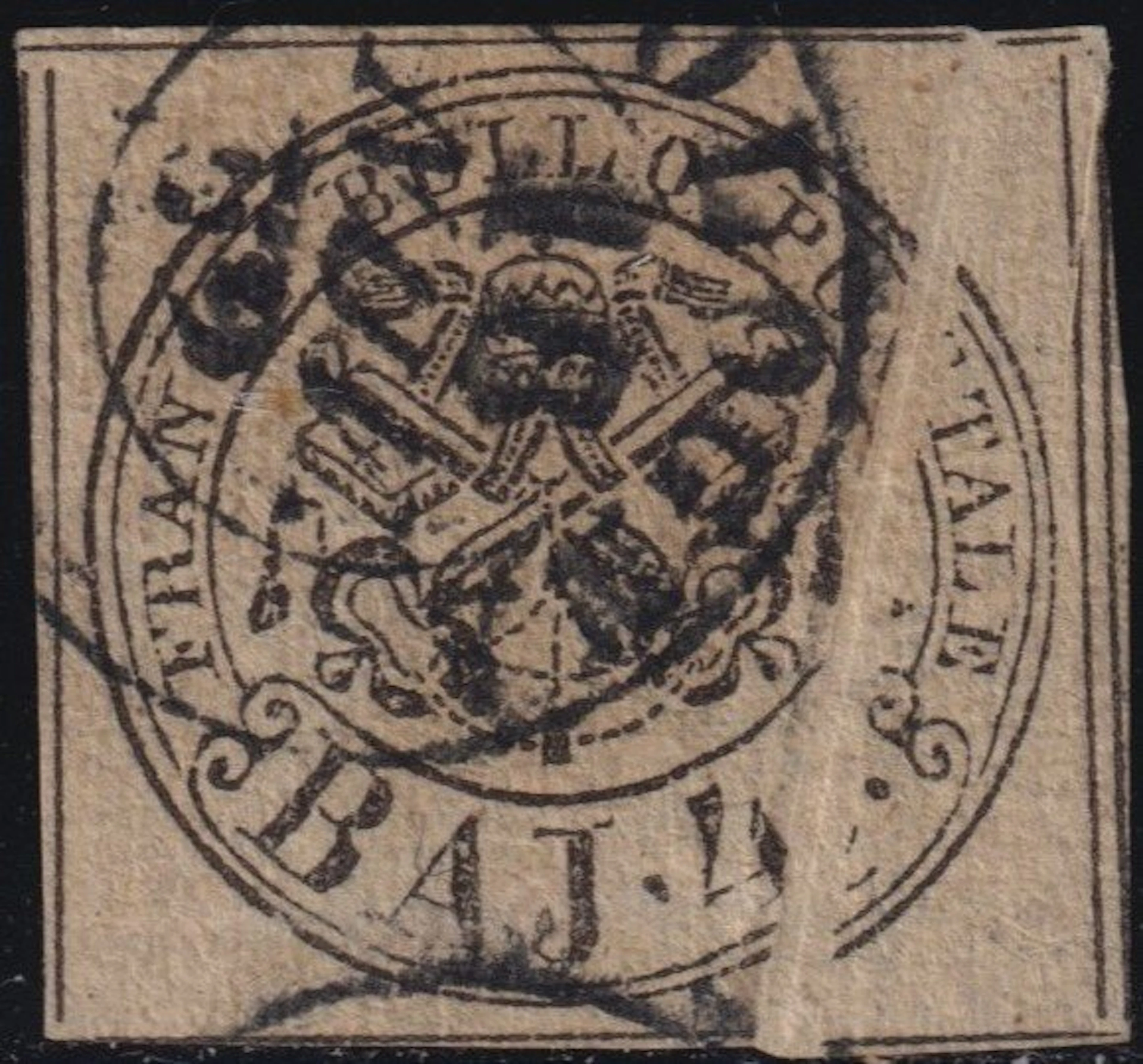 Italian Ancient States - Papal State 1852 - I^ Em