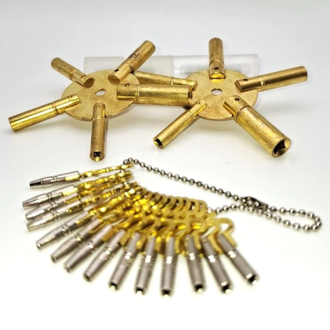 Clock/watch tools (3) - Complete set of keys
