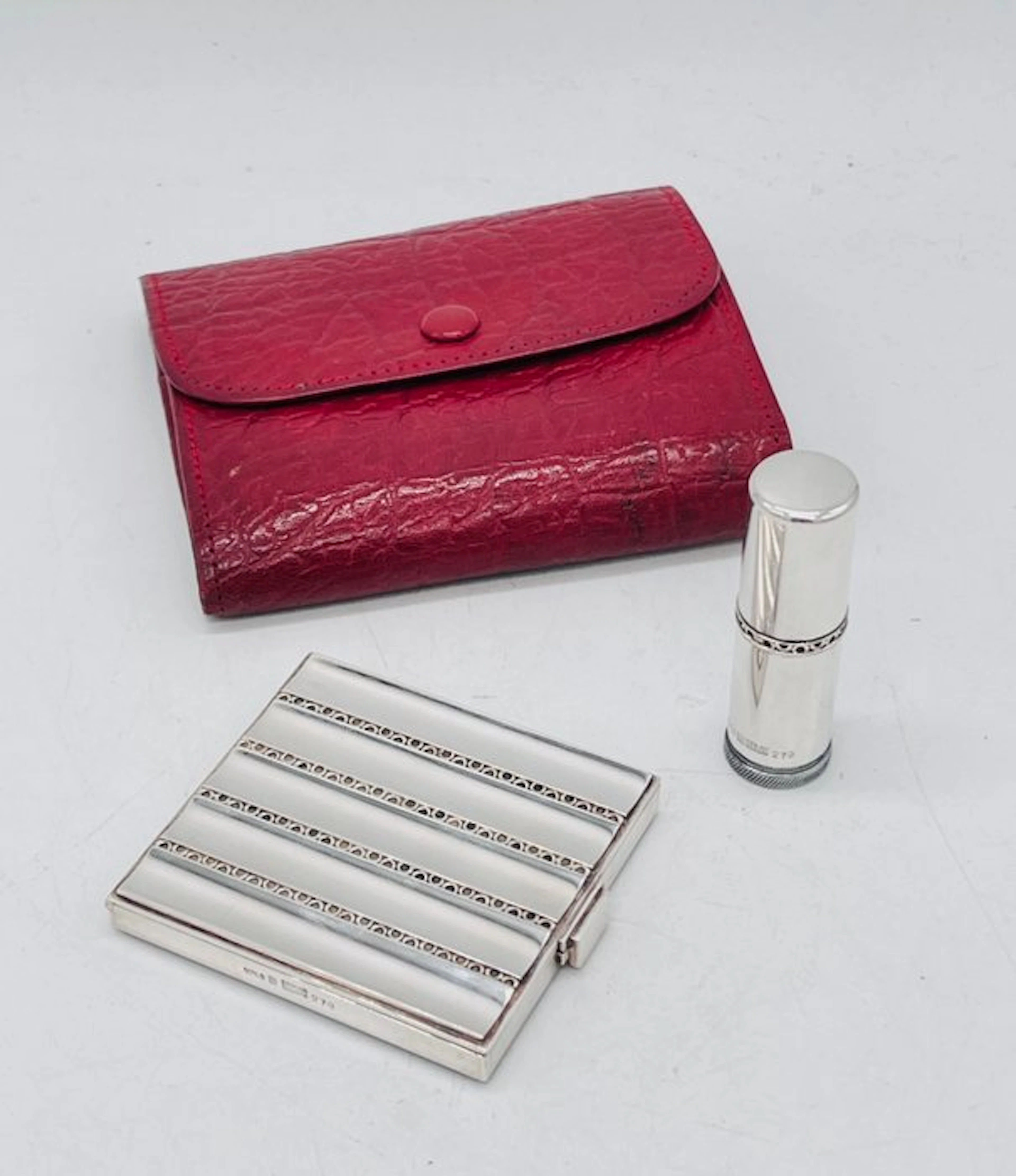 Vanity travel set - .925 silver - Georg Jensen set