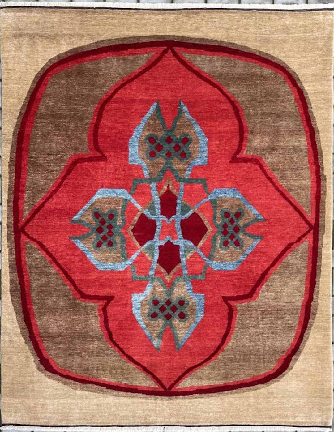 Afghan Kashkuli -(unused) hand-knotted - wool - Carpet - 246 cm - 200 cm