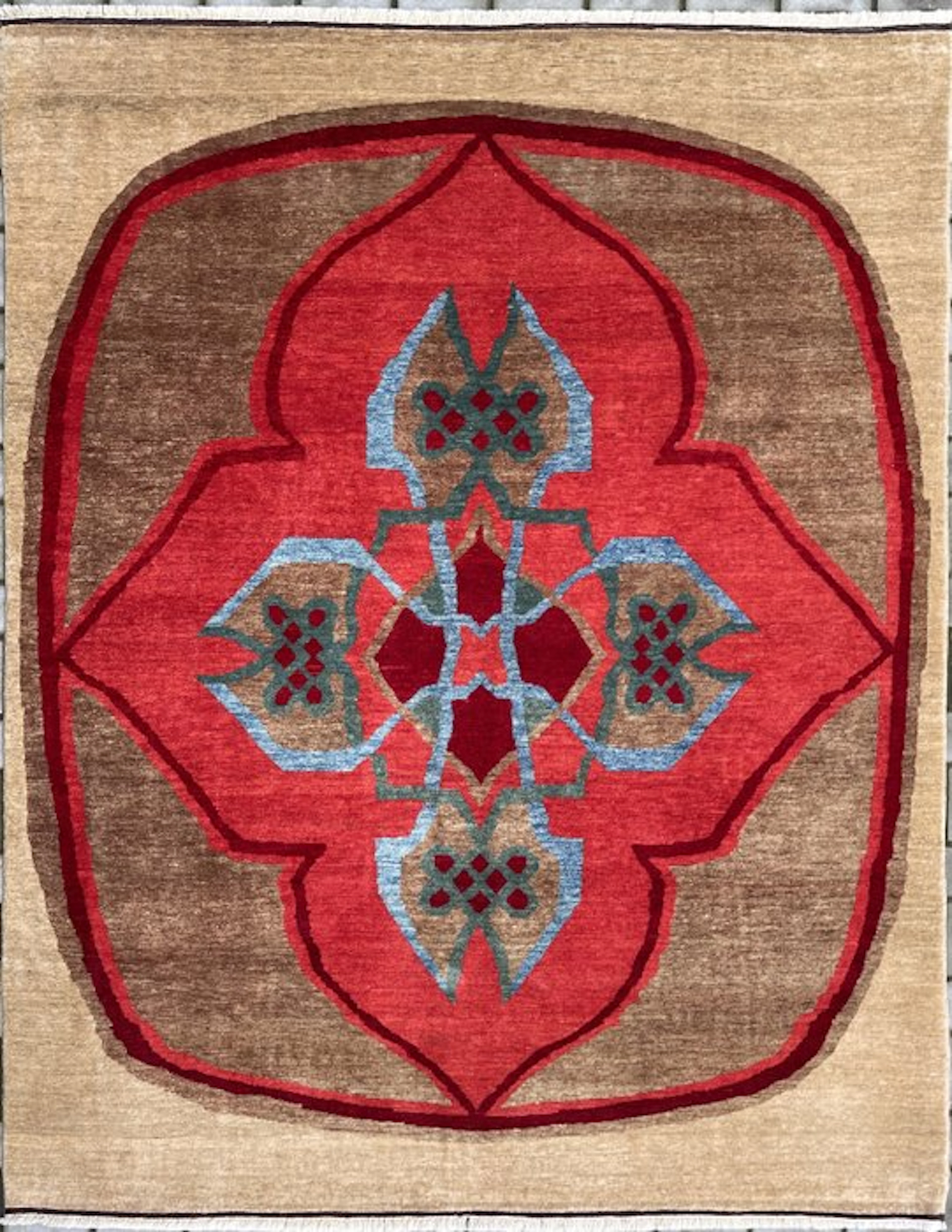 Afghan Kashkuli -(unused) hand-knotted - wool - Carpet - 246 cm - 200 cm
