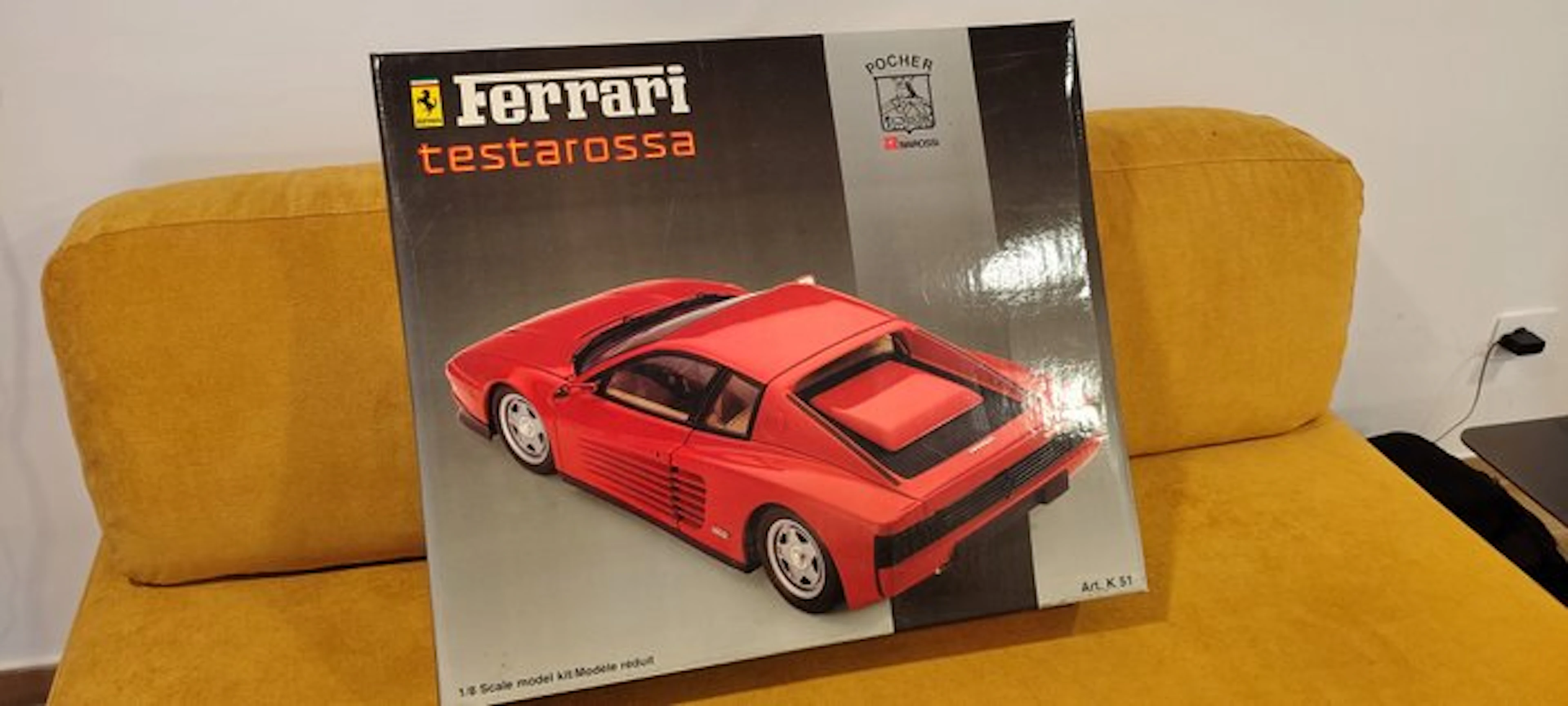 Pocher, Transkit 1:8 - Model car (2) - Ferrari Testarossa kit - K51