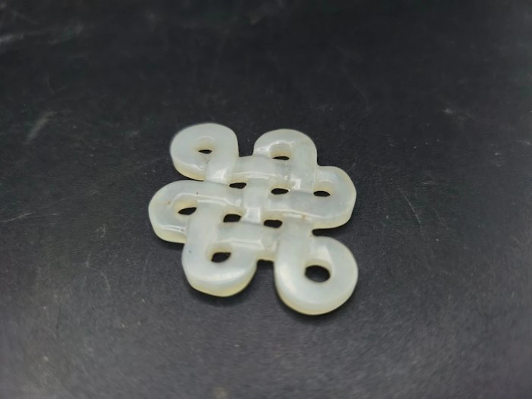 Pendant - Giada - China - Qing Dynasty (1644-1911) (No reserve price)