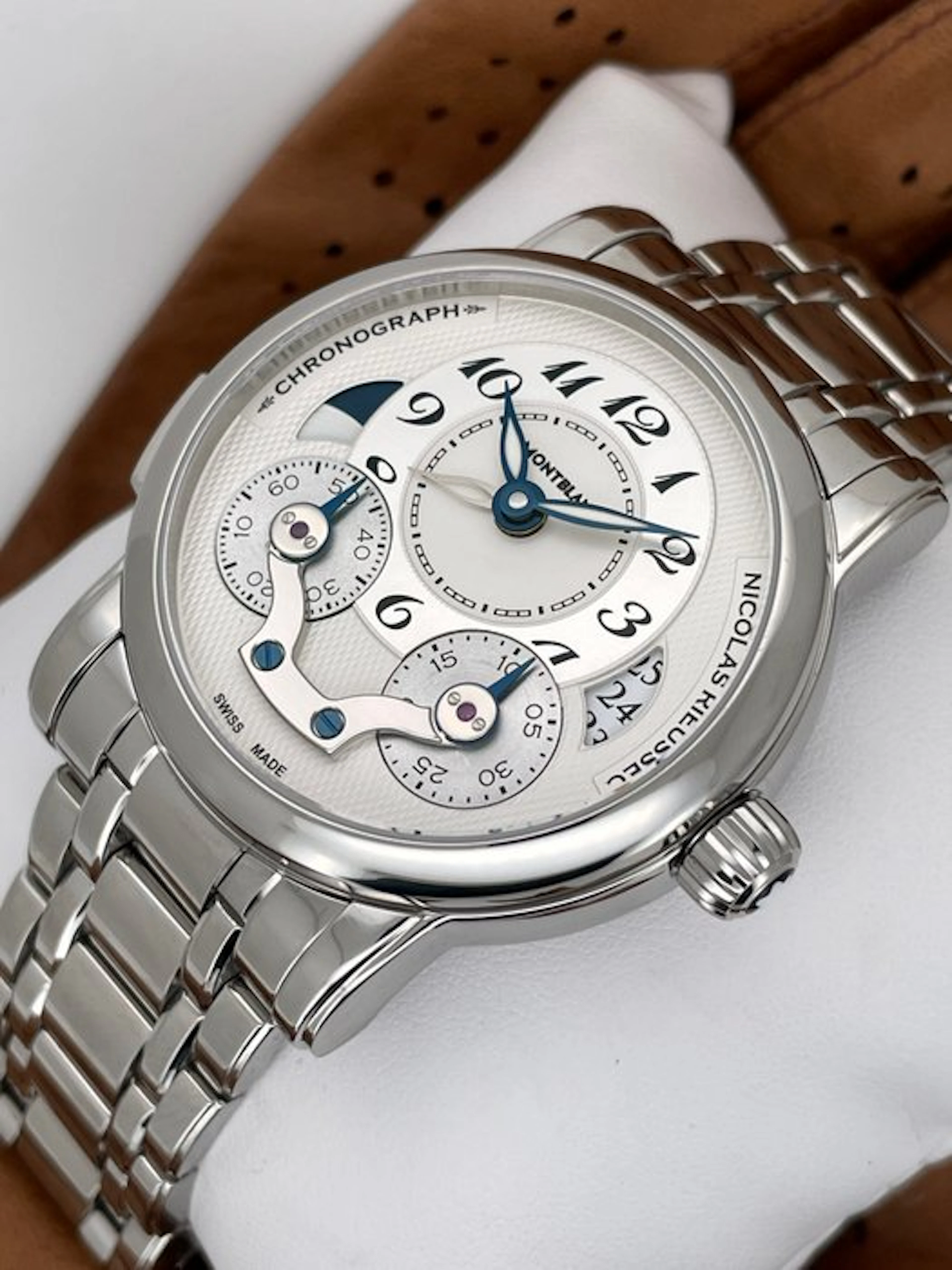 Montblanc - Nicolas Rieussec Chronograph Automatic - 111833 - Men - 2010-2020
