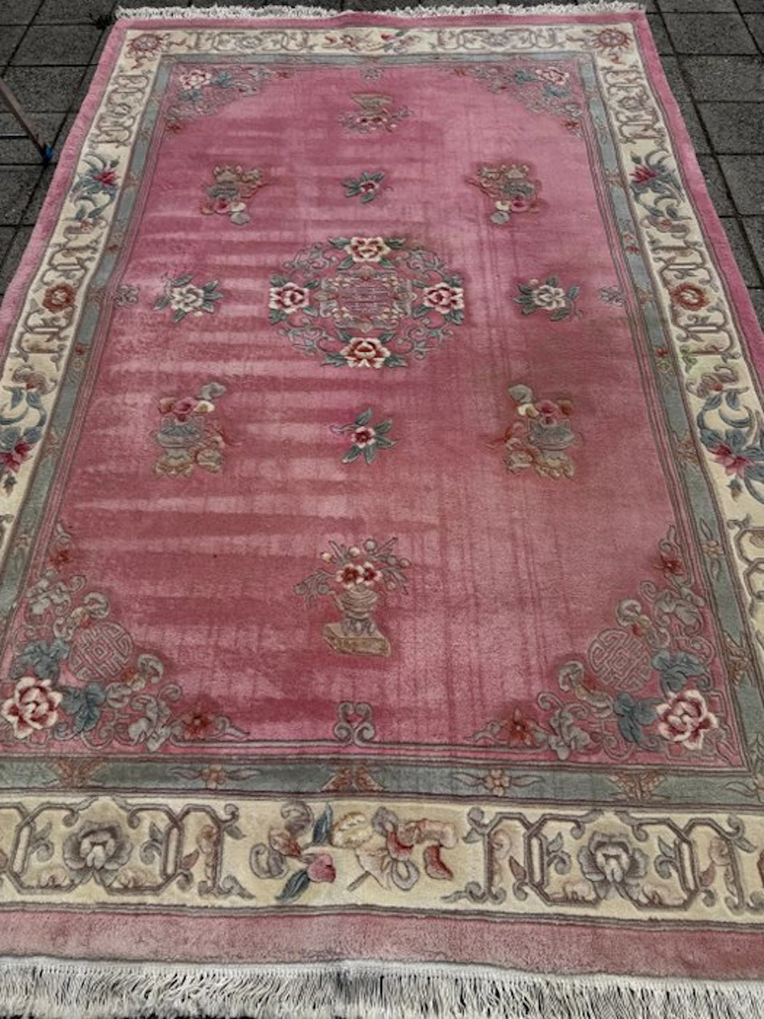 China Aubusson - cleaned - hand-knotted - wool - Carpet - 302 cm - 196 cm