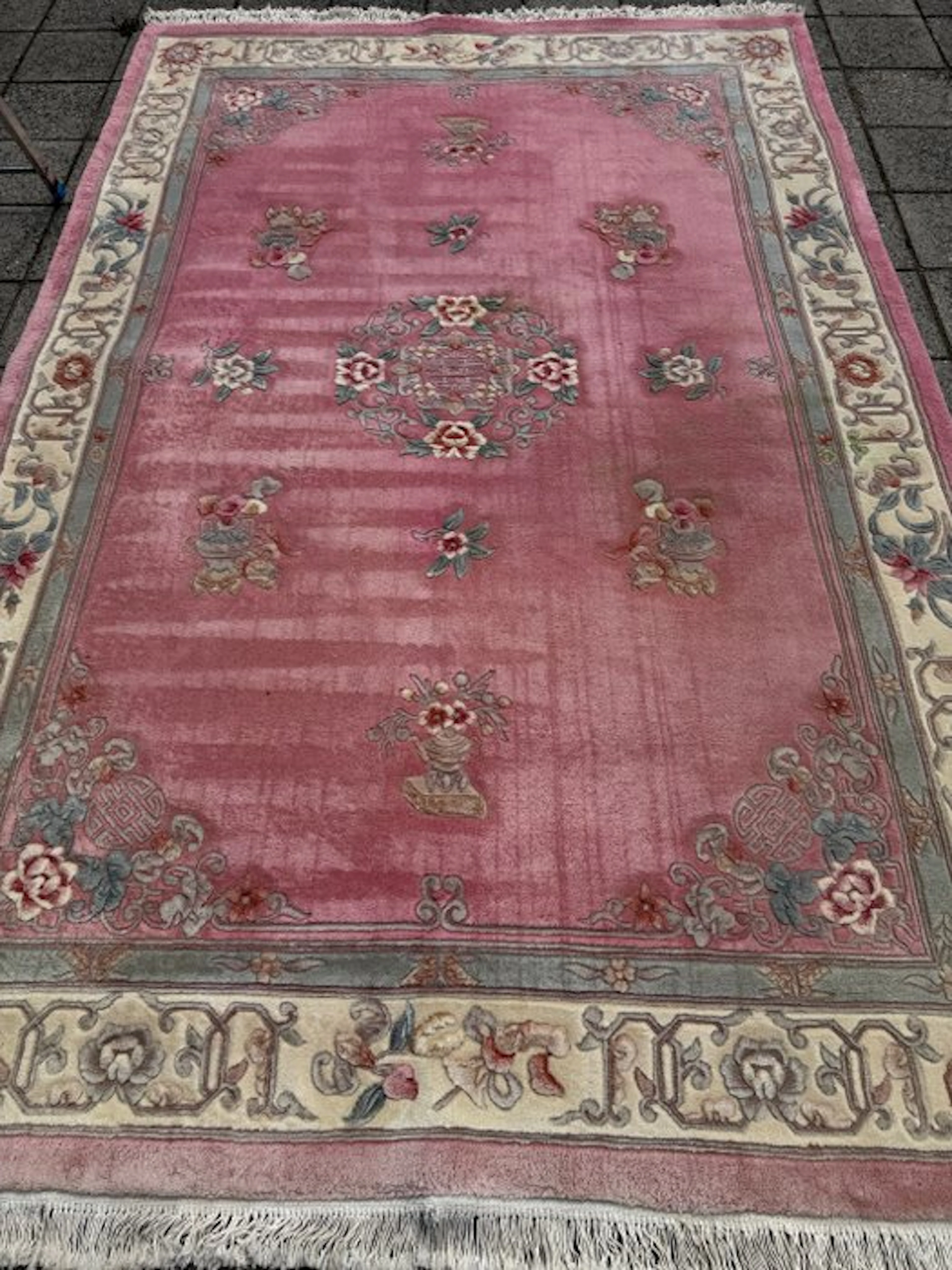 China Aubusson - cleaned - hand-knotted - wool - Carpet - 302 cm - 196 cm