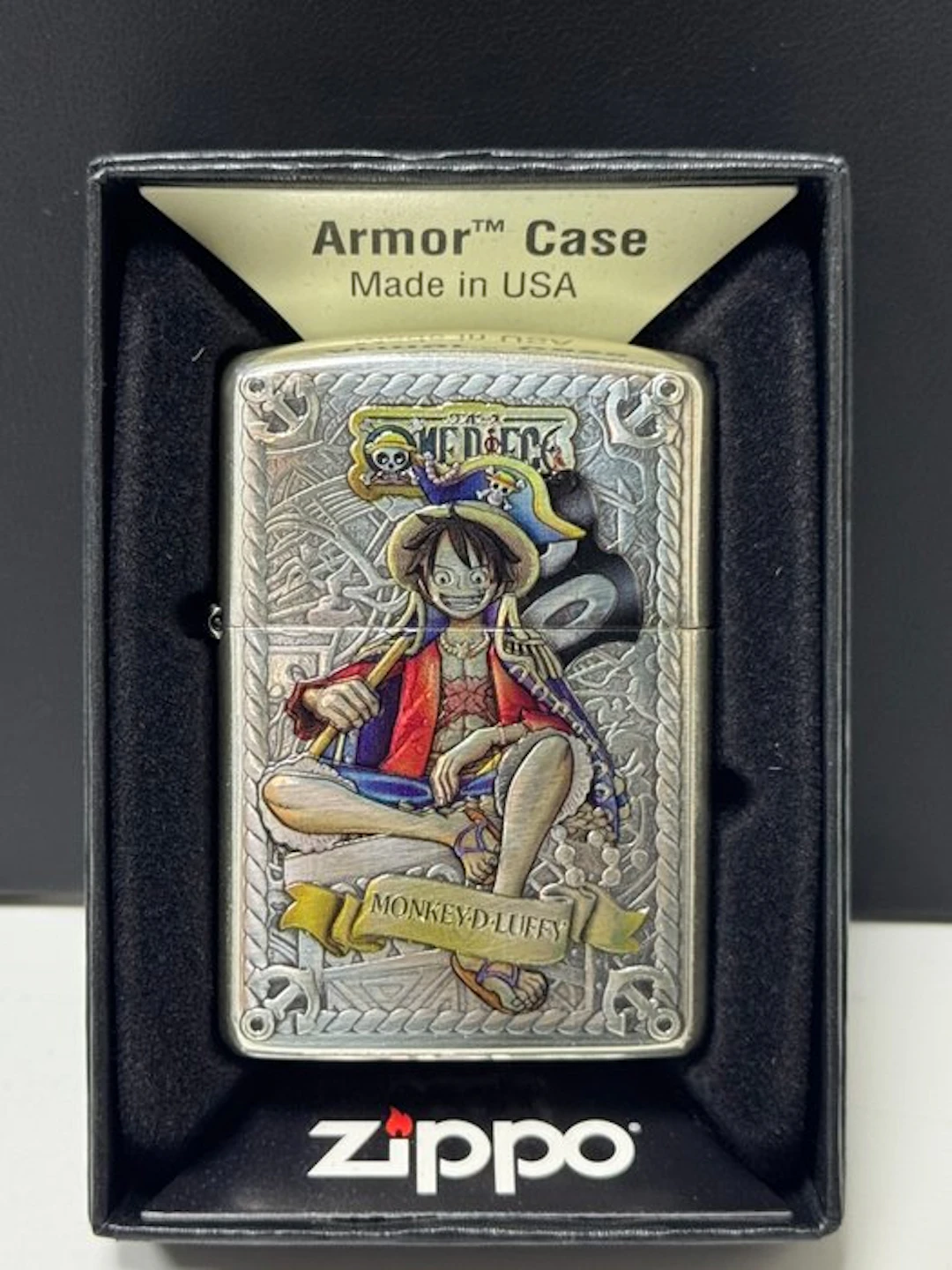 Zippo - Luffy di *One Piece* - No reserve price - Lighter - Brass