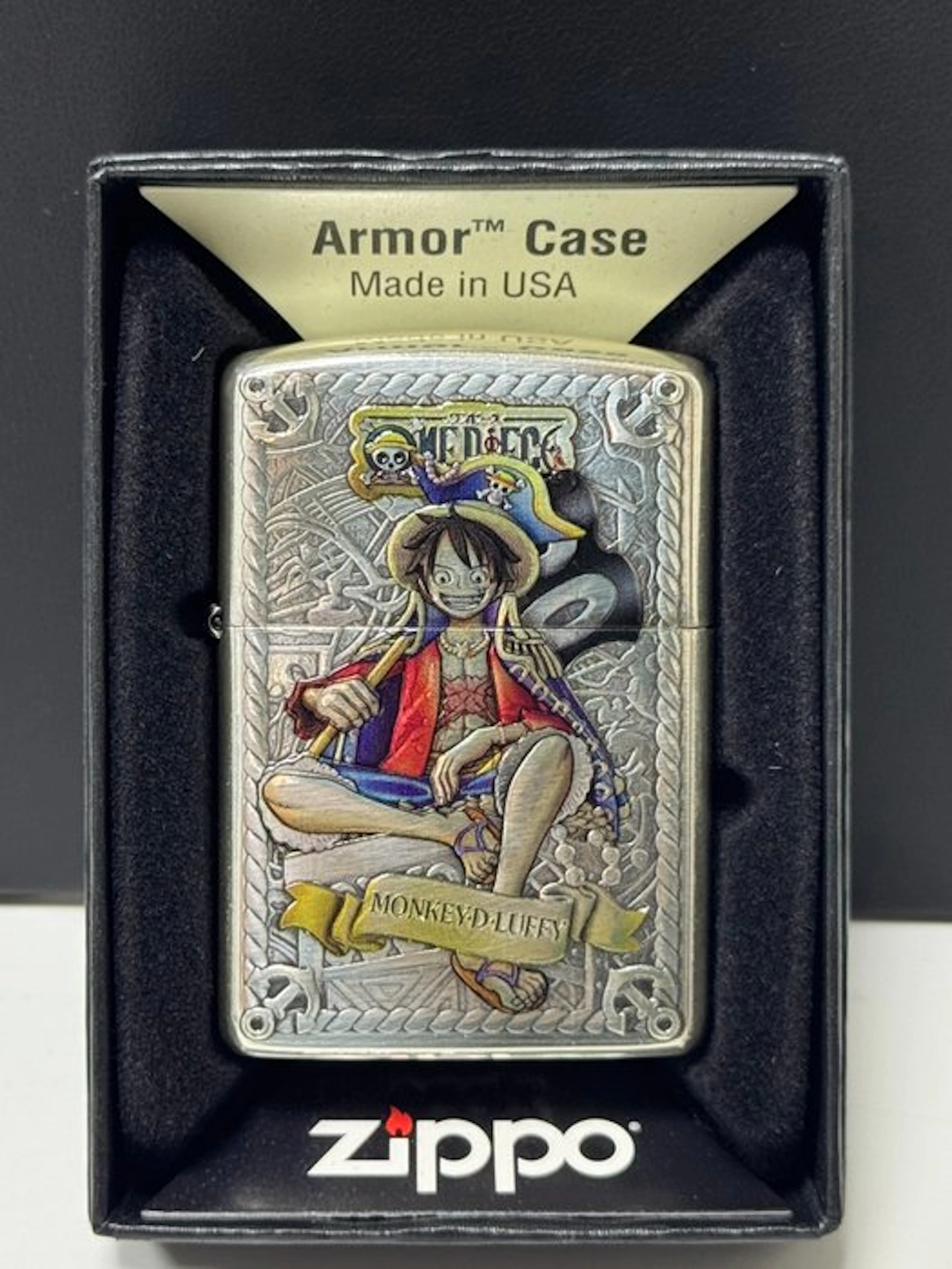 Zippo - Luffy di *One Piece* - No reserve price - Lighter - Brass
