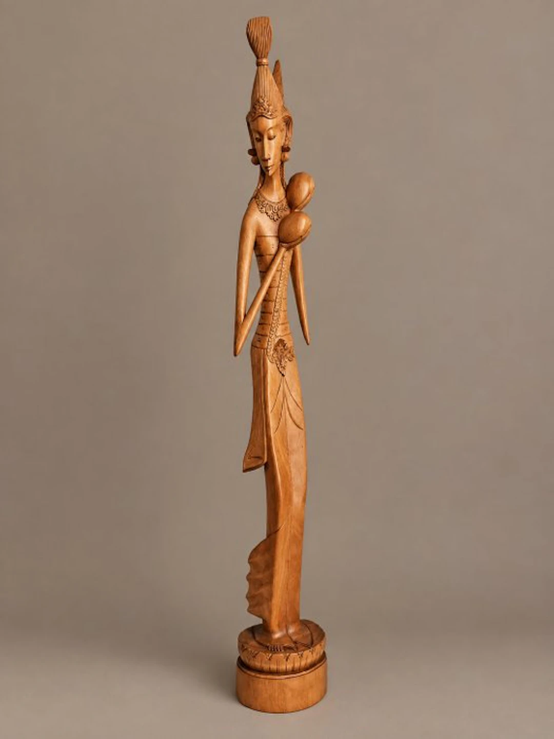 Balinees beeld art Deco stijl - Statue - Indonesia