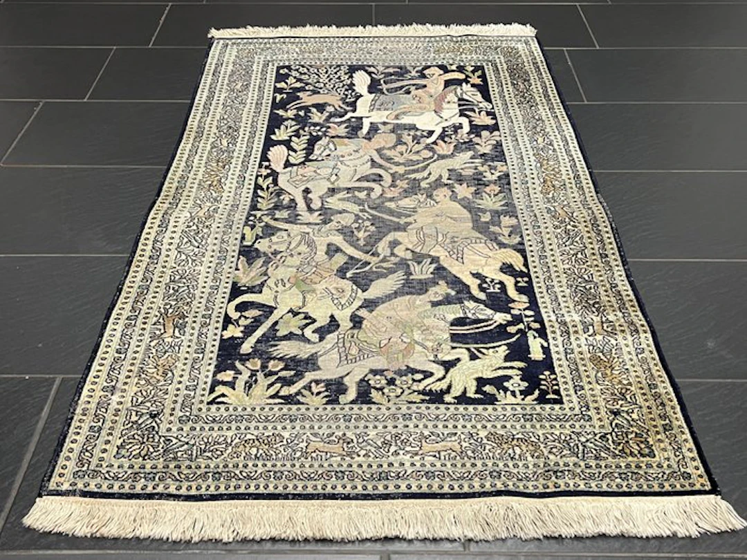 Cashmere Silk - Rug - 155 cm - 92 cm