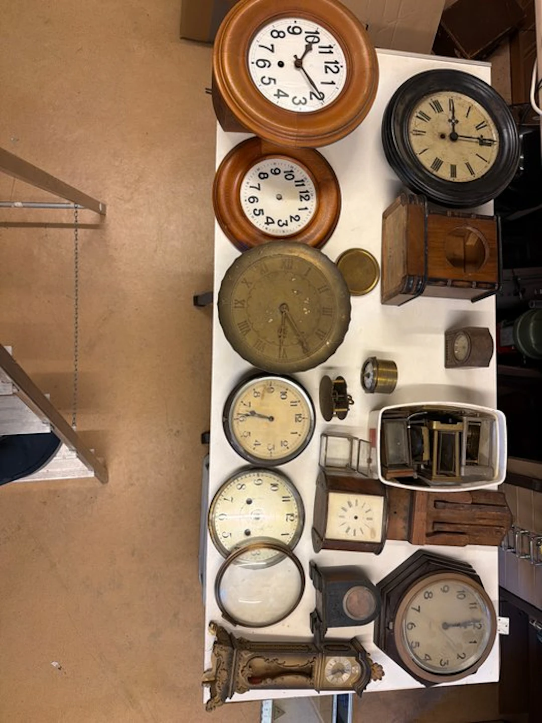 Clock movement (20) - Brass - 1920-1930