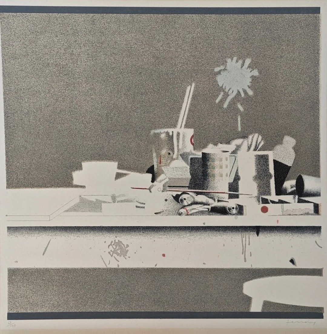 Gianfranco Ferroni (1927-2001) - Oggetti sullo studio