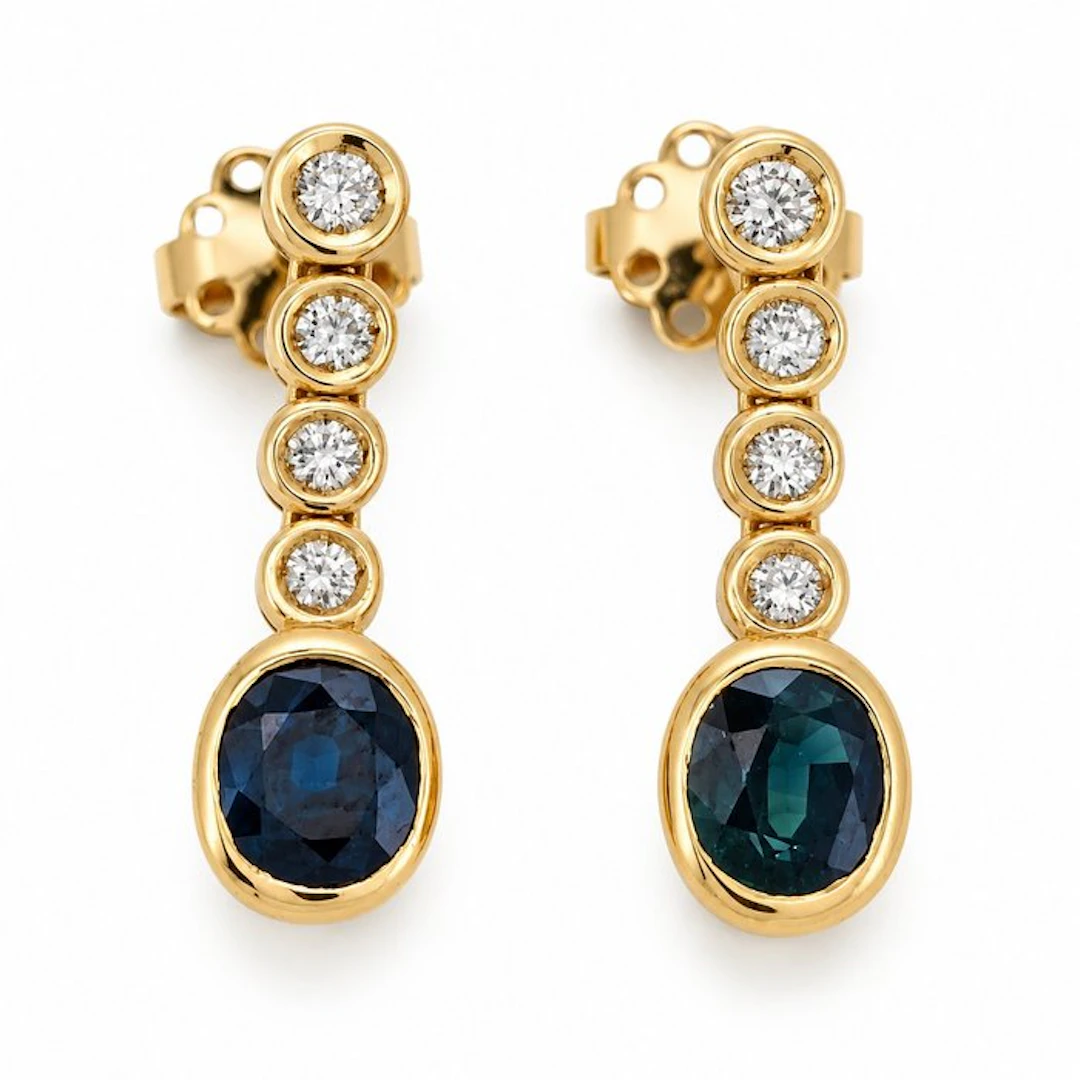 Earrings - 18 kt