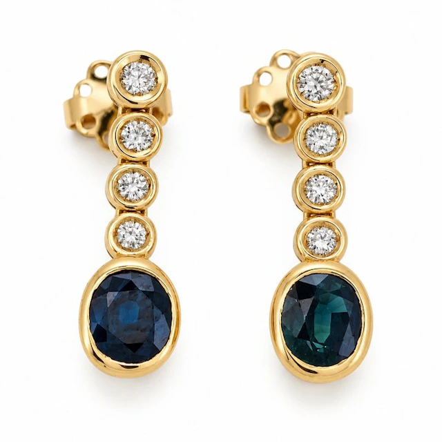Earrings - 18 kt