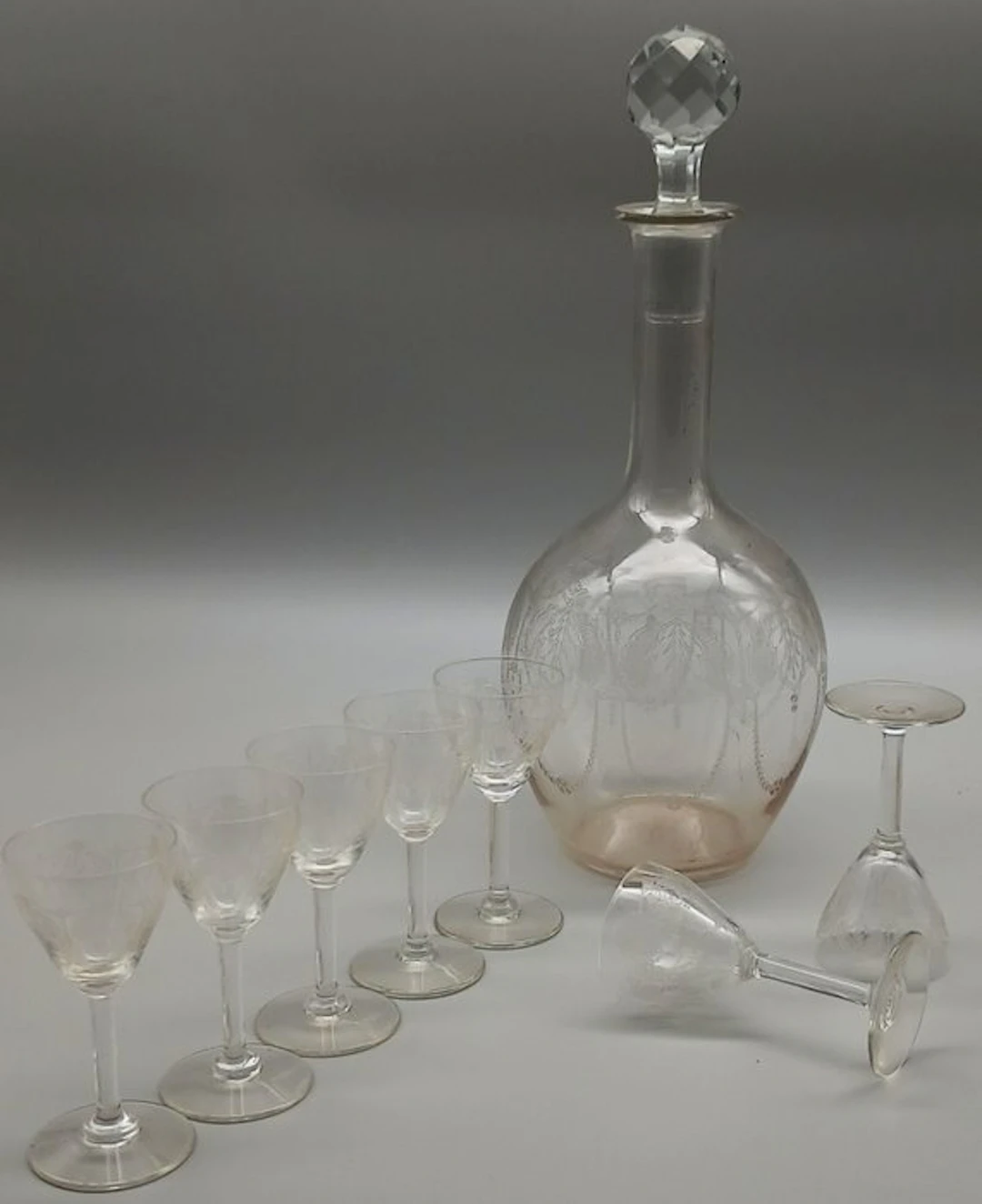 Cristalleria francese - Drinking service (8) - Crystal