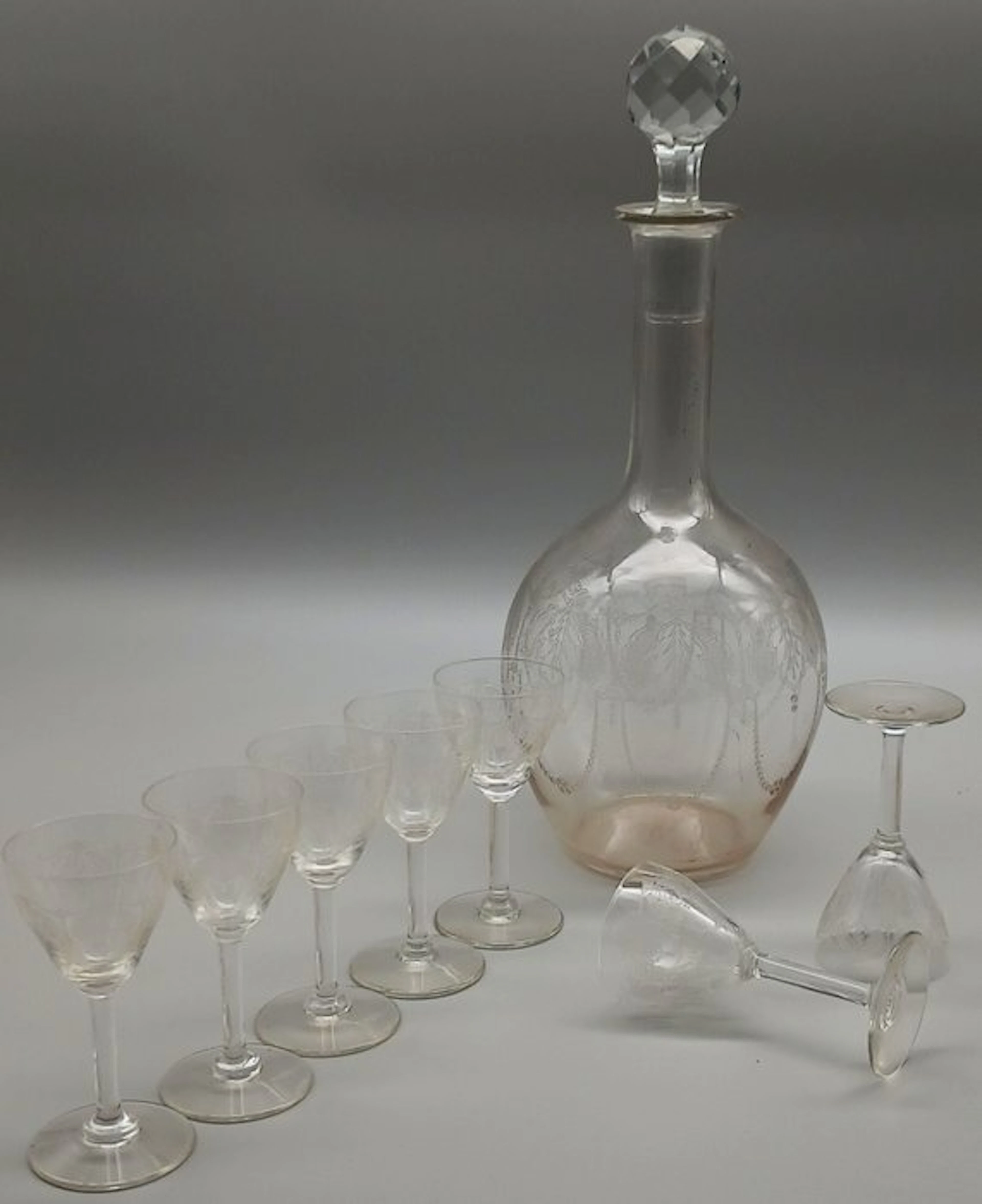 Cristalleria francese - Drinking service (8) - Crystal