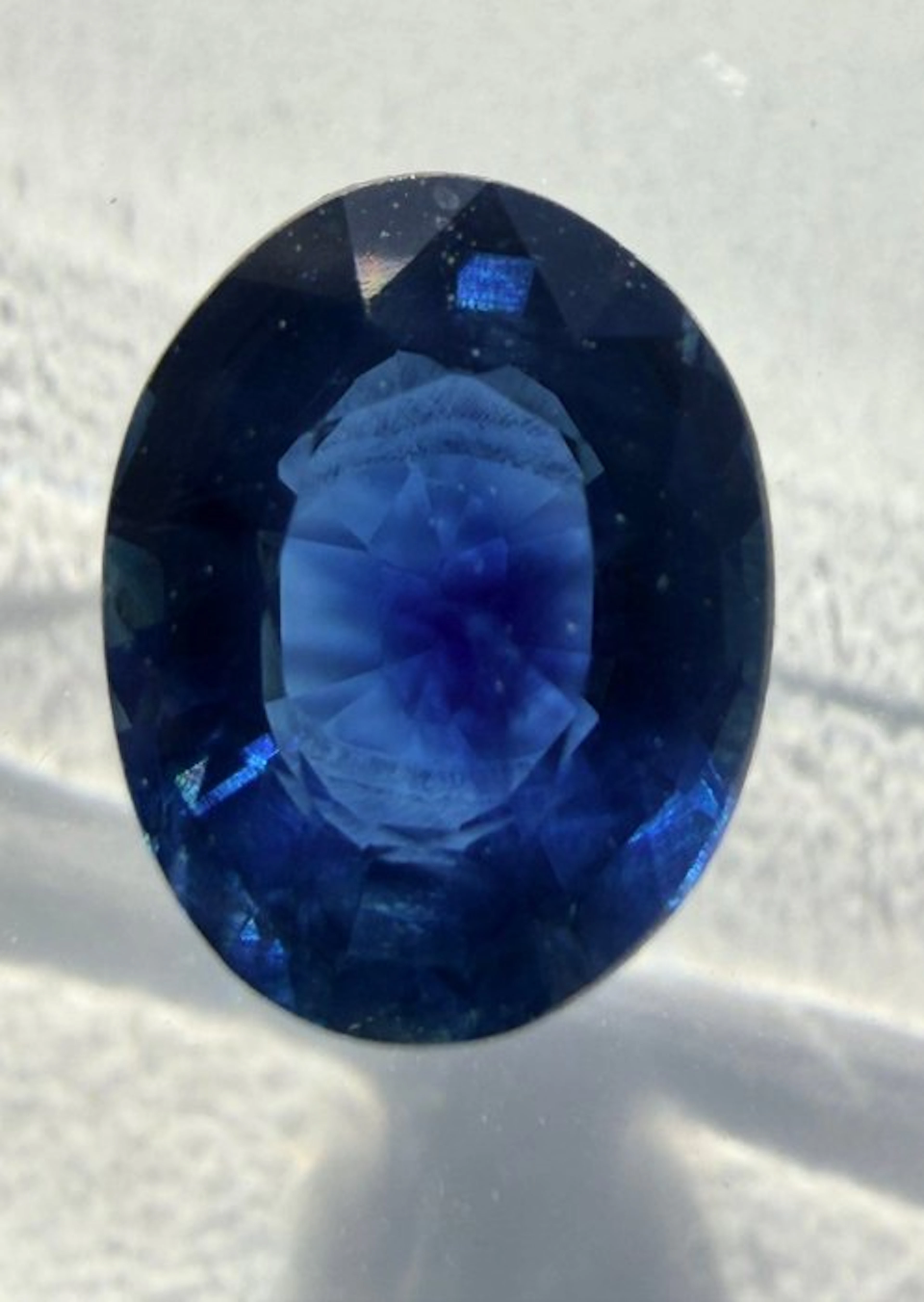 No reserve price Blue Sapphire - 1.53 ct - Antwerp...