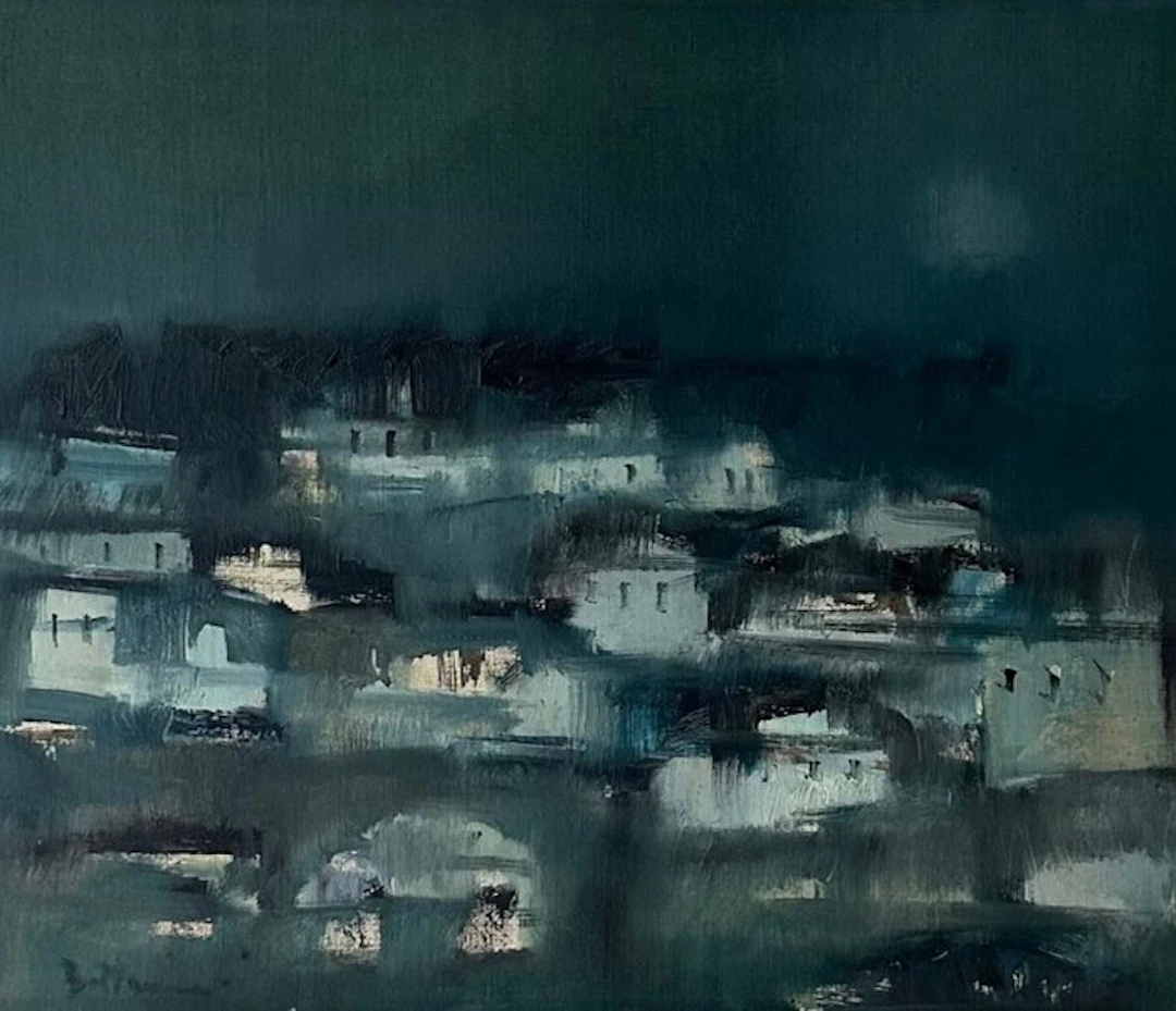 Lido Bettarini (1927–2019) - Notturno, 1967 – Olio su tela