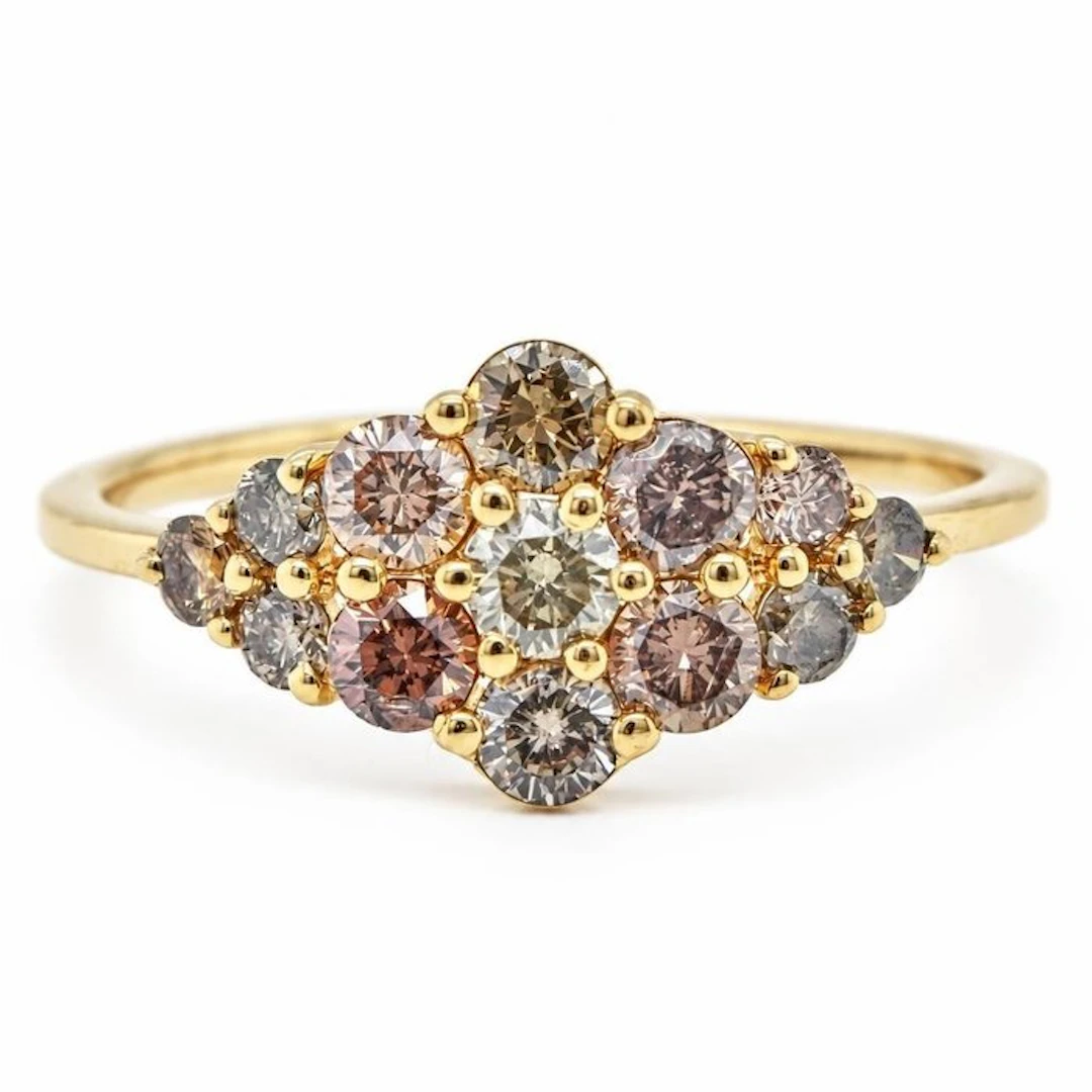 No reserve price - Ring - 14 kt
