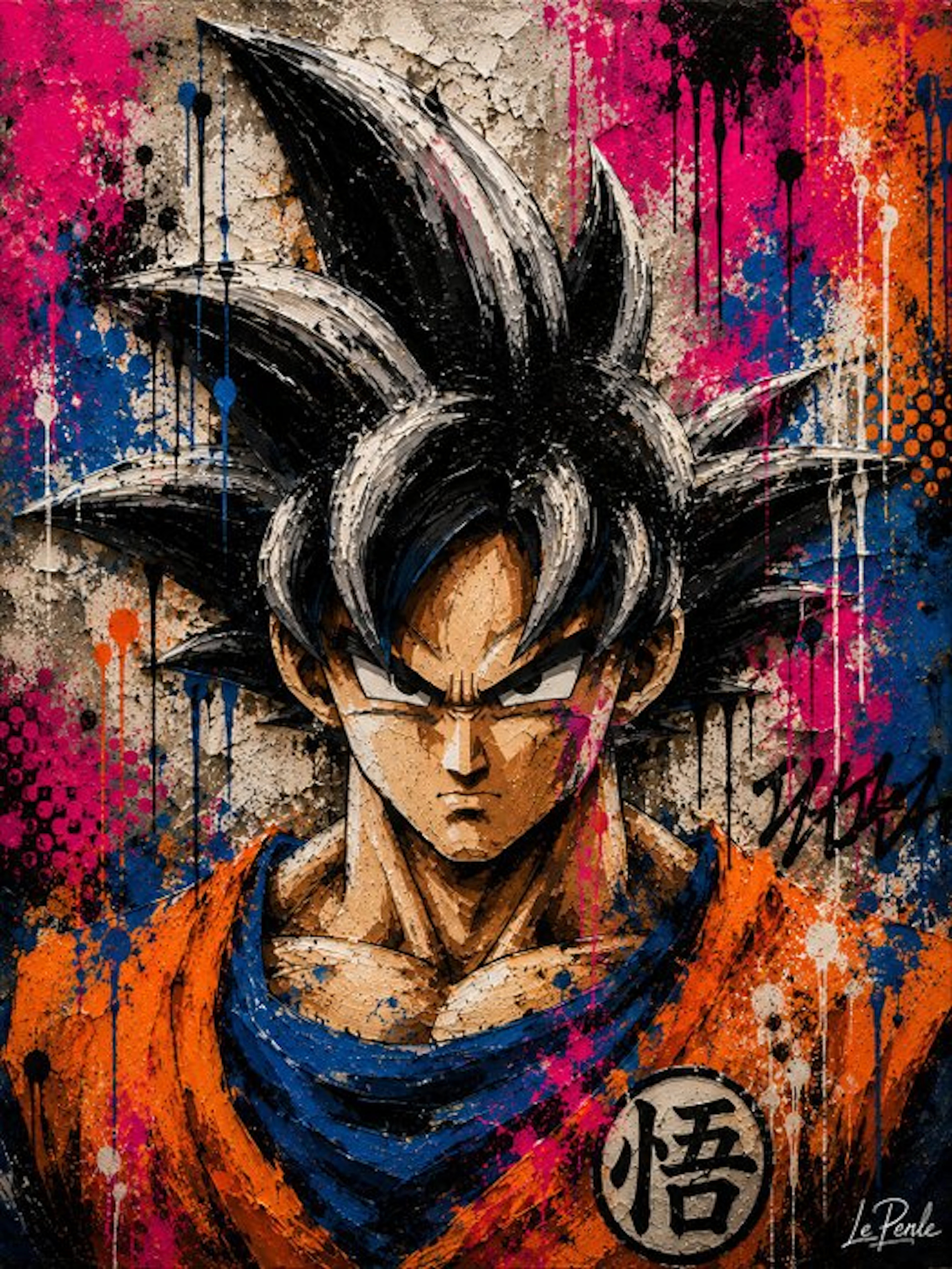 Le Perle - [XL] Goku – Saiyan Fury