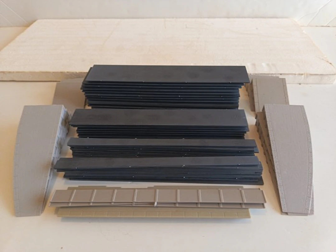 Faller H0 - Model train scenery (55) - 55-piece package...