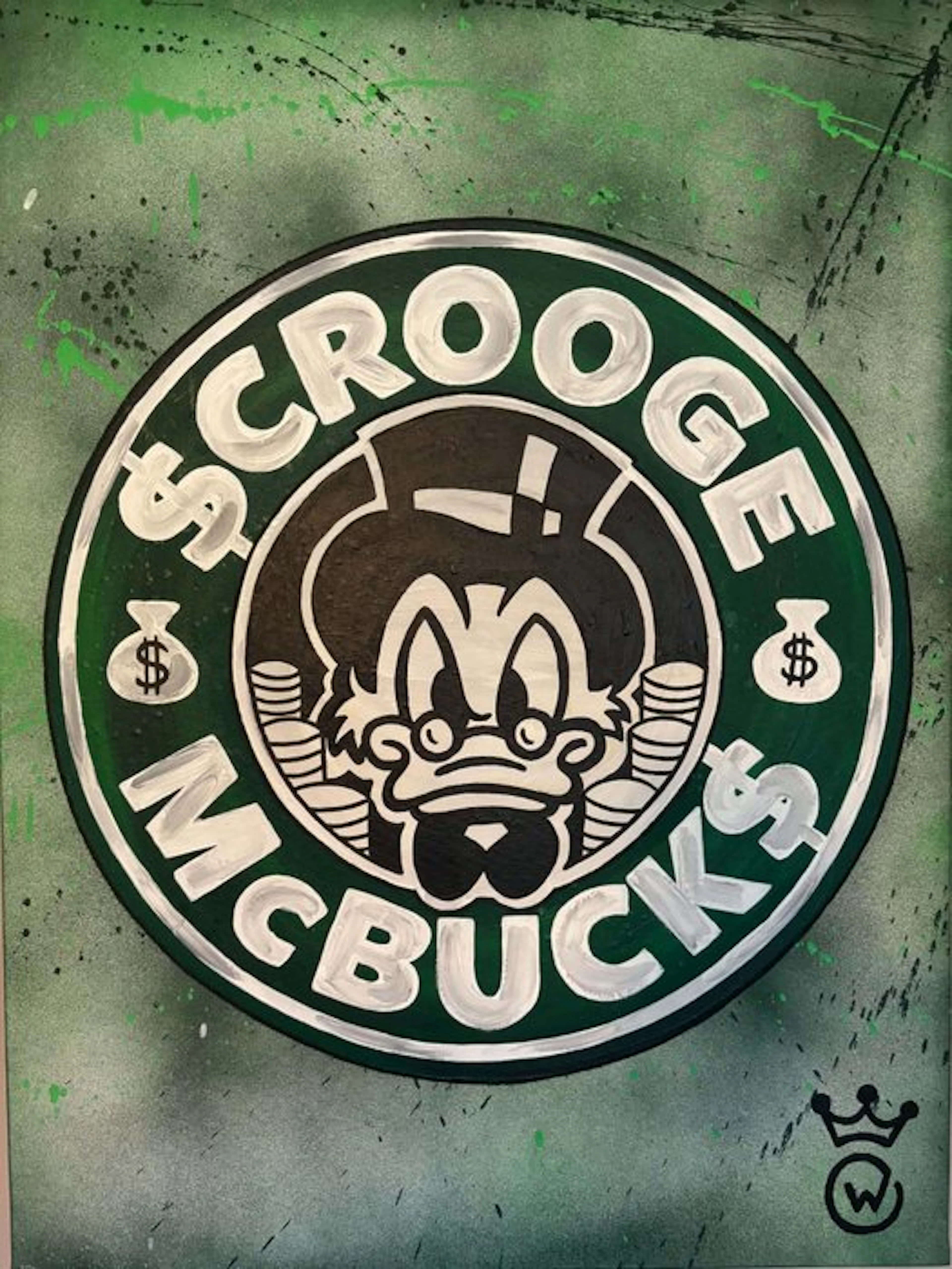 Xavier Van Walsem (1980) - Scrooge mcbucks handpainted 1/1