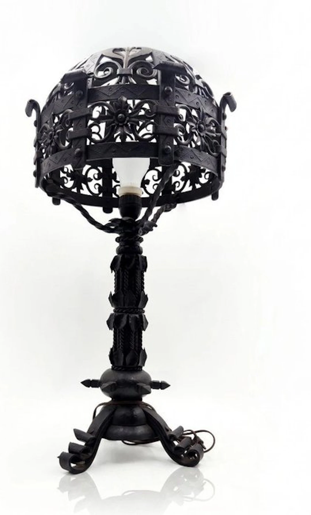 Lamp - Wrought iron - 1930s Art Deco lamp
