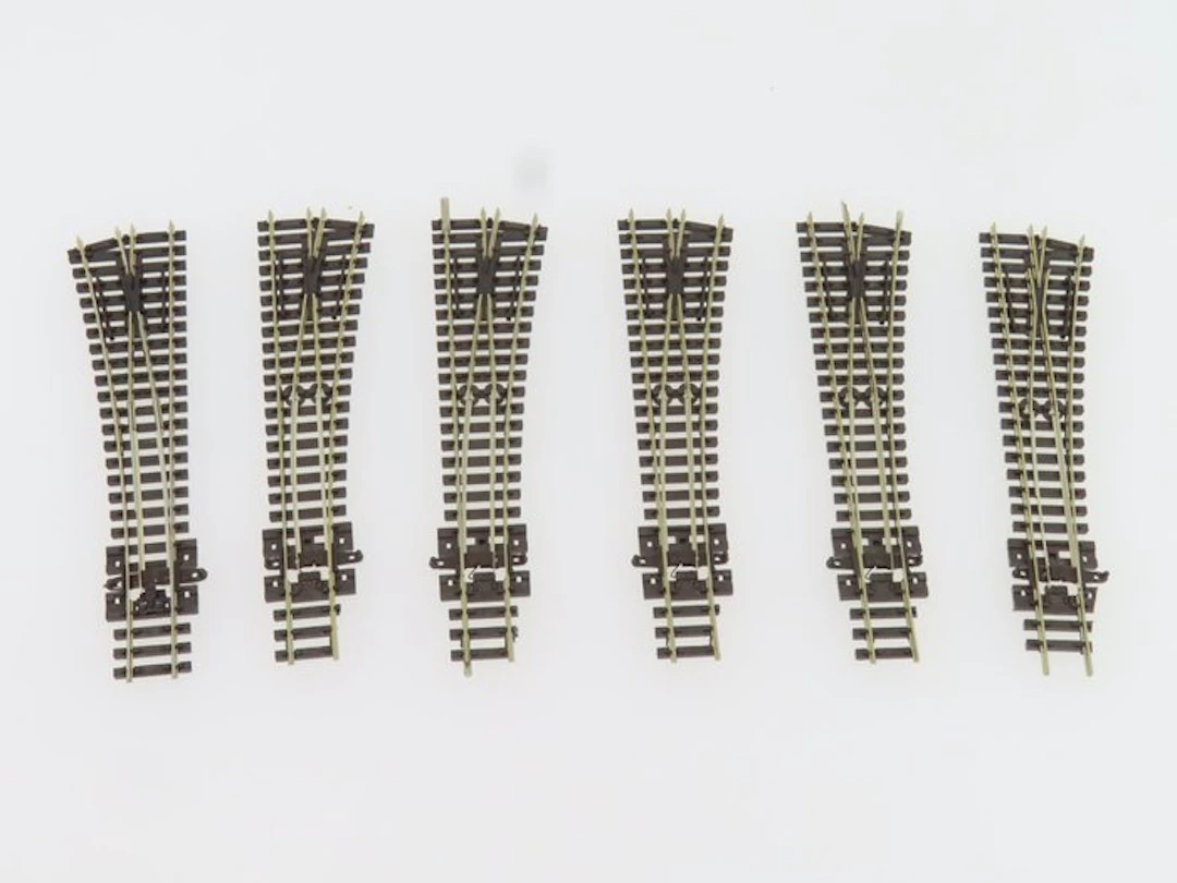 Peco N - SL 395/SL 396 - Model train tracks (6) - 6-piece...