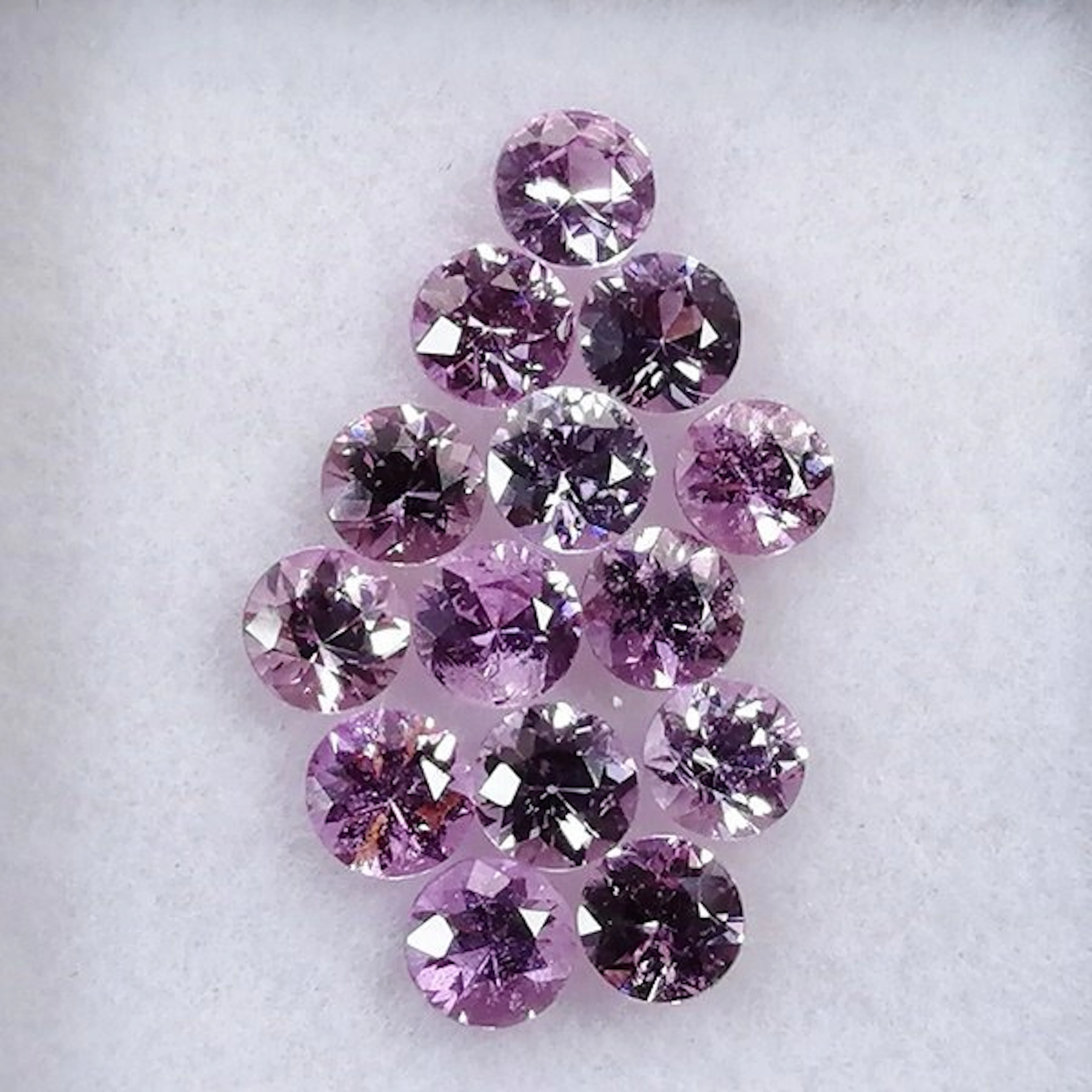 14 pcs Sapphire - 1.83 ct - Instituto Gemólogico Español (IGE) - No Treatments