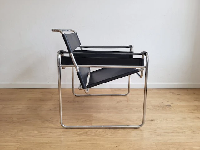Knoll - Marcel Breuer - Armchair - B3 Wassily - Metal, Leather