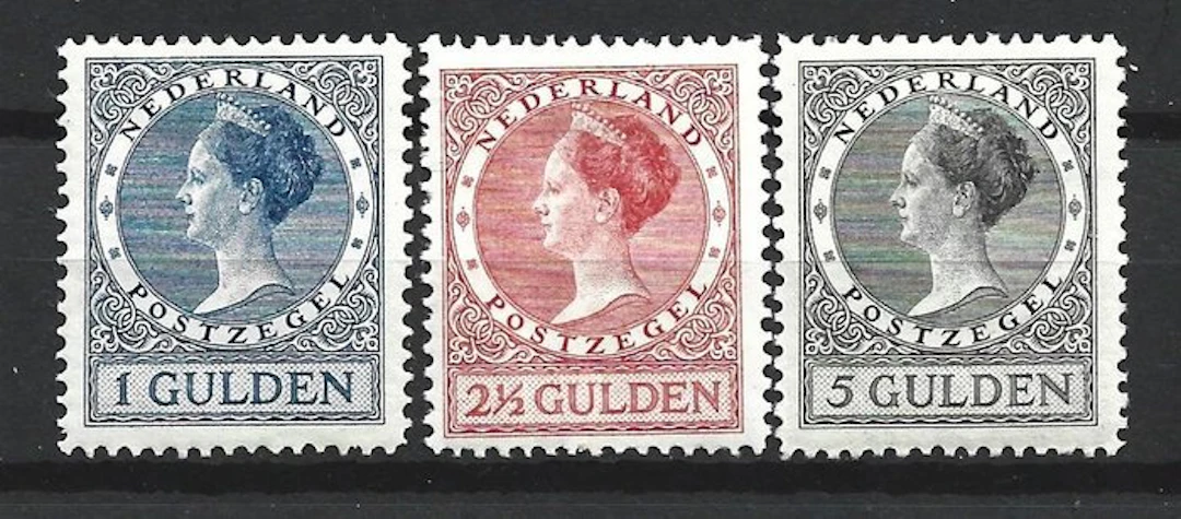 Netherlands 1926/1927 - Netherlands Veth stamps 163-65